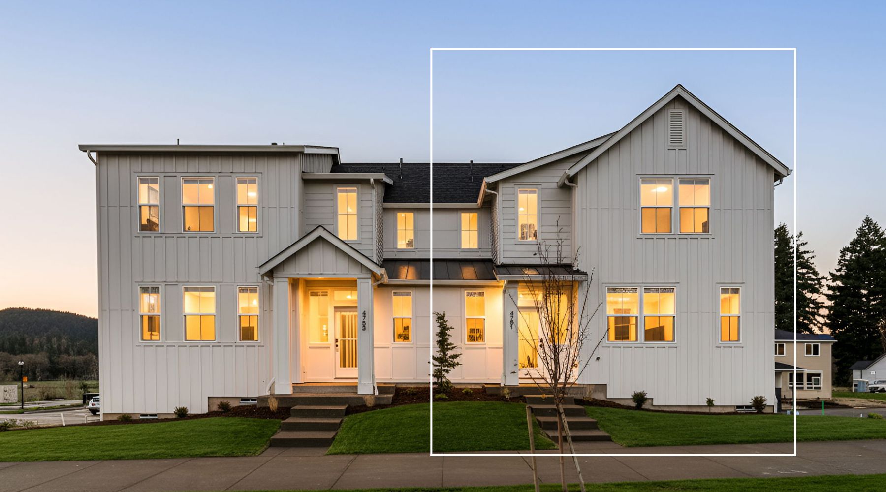 The Dogwood - The Nines at Camas Meadows Townhomes: Camas, Oregon - Pacific Lifestyle Homes