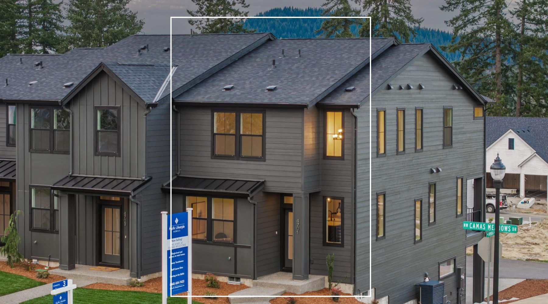 The Astoria - The Nines at Camas Meadows Townhomes: Camas, Oregon - Pacific Lifestyle Homes