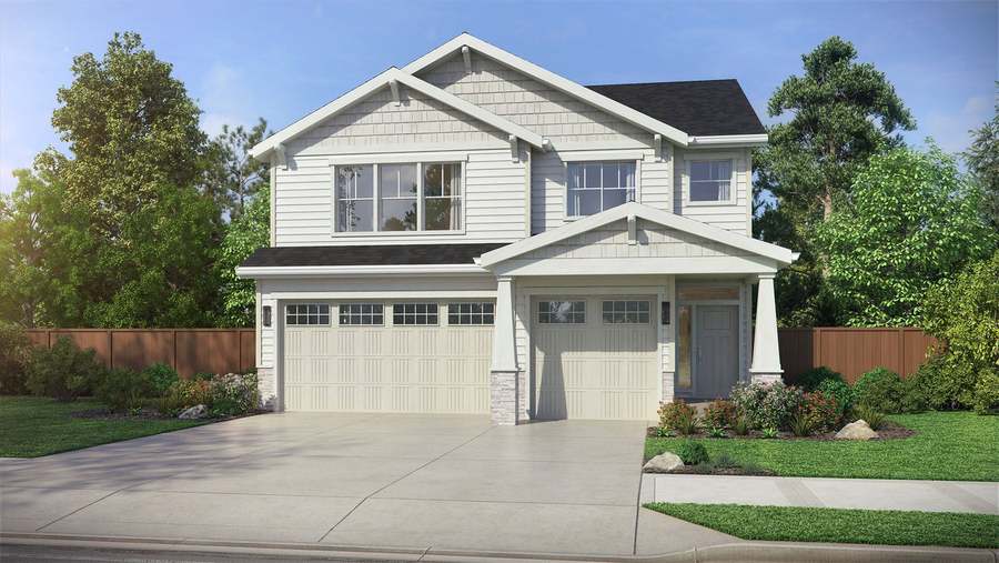 The Wallace floor plan