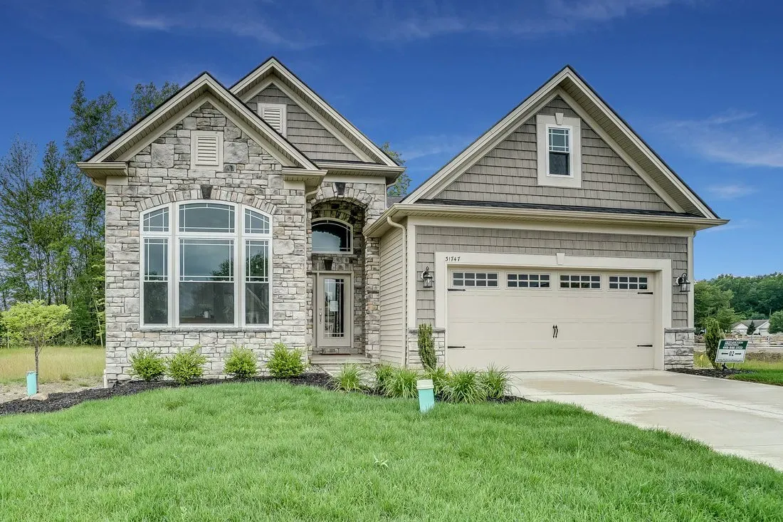 The Hamilton II - Hidden Creek Villas at Park Ridge Crossings: Strongsville, Ohio - Parkview Custom Homes 