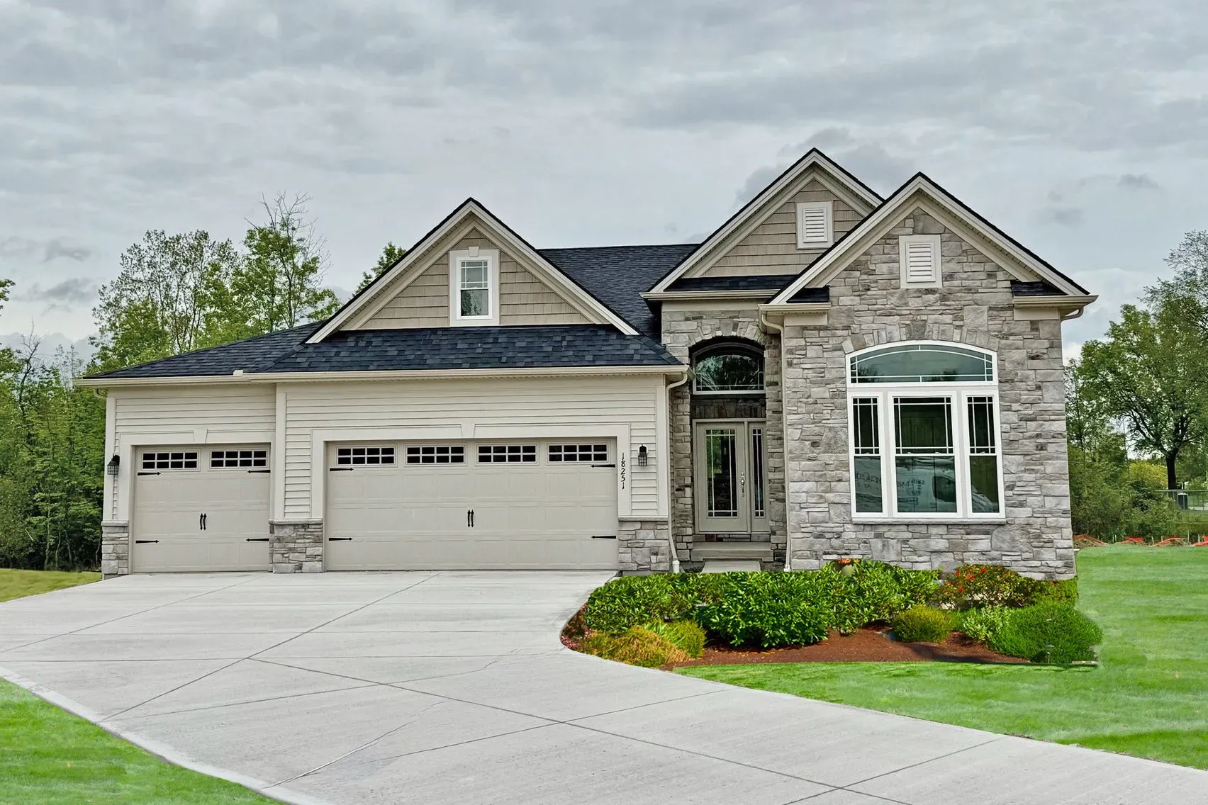 The Hamilton IV - Hidden Creek Villas at Park Ridge Crossings: Strongsville, Ohio - Parkview Custom Homes 