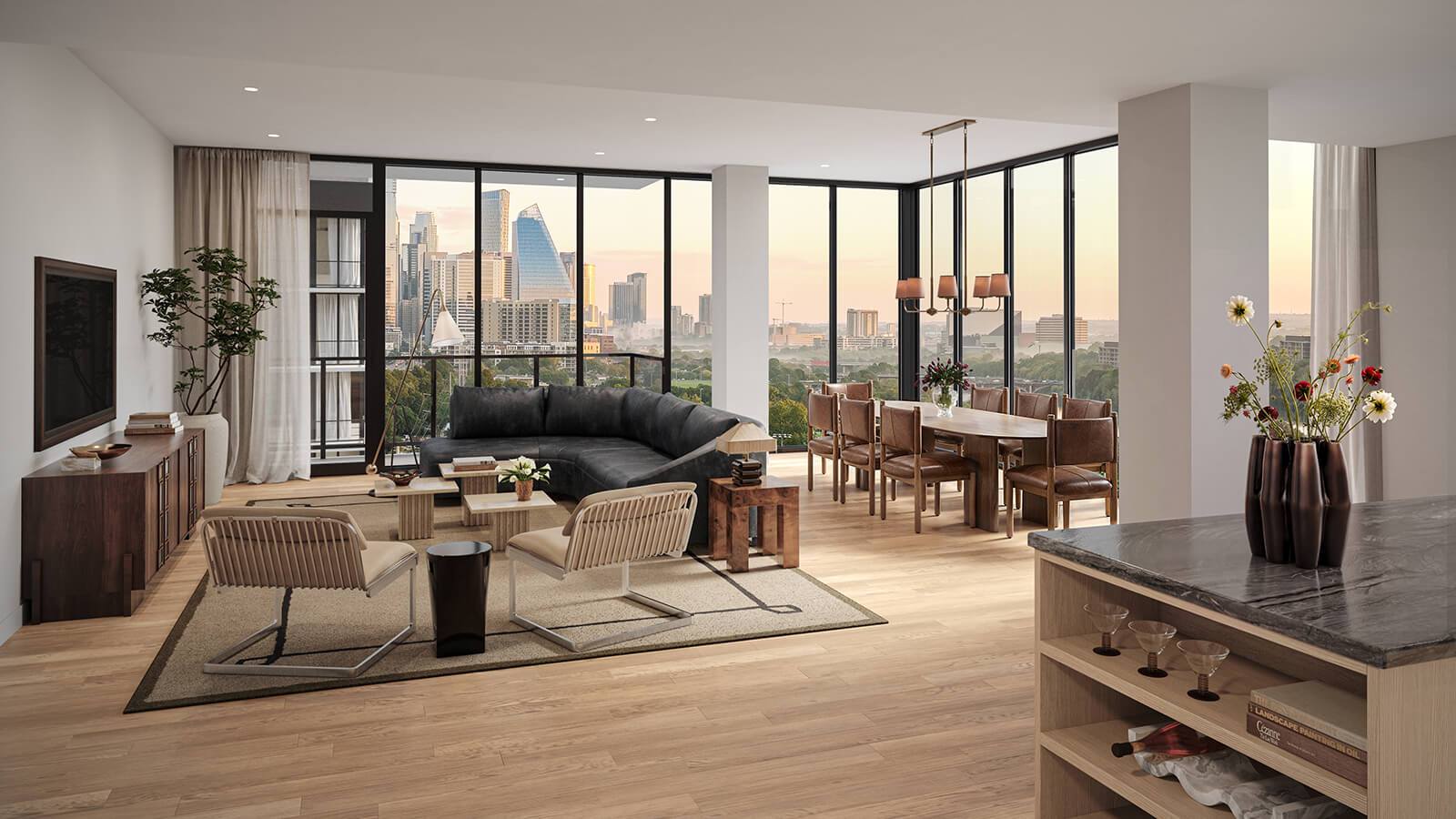 B1.1 Central - Viceroy Residences Austin: Austin, Texas - Pearlstone Partners
