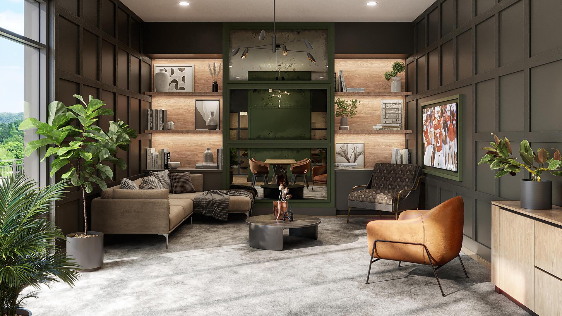 Interior Rendering - Coworking