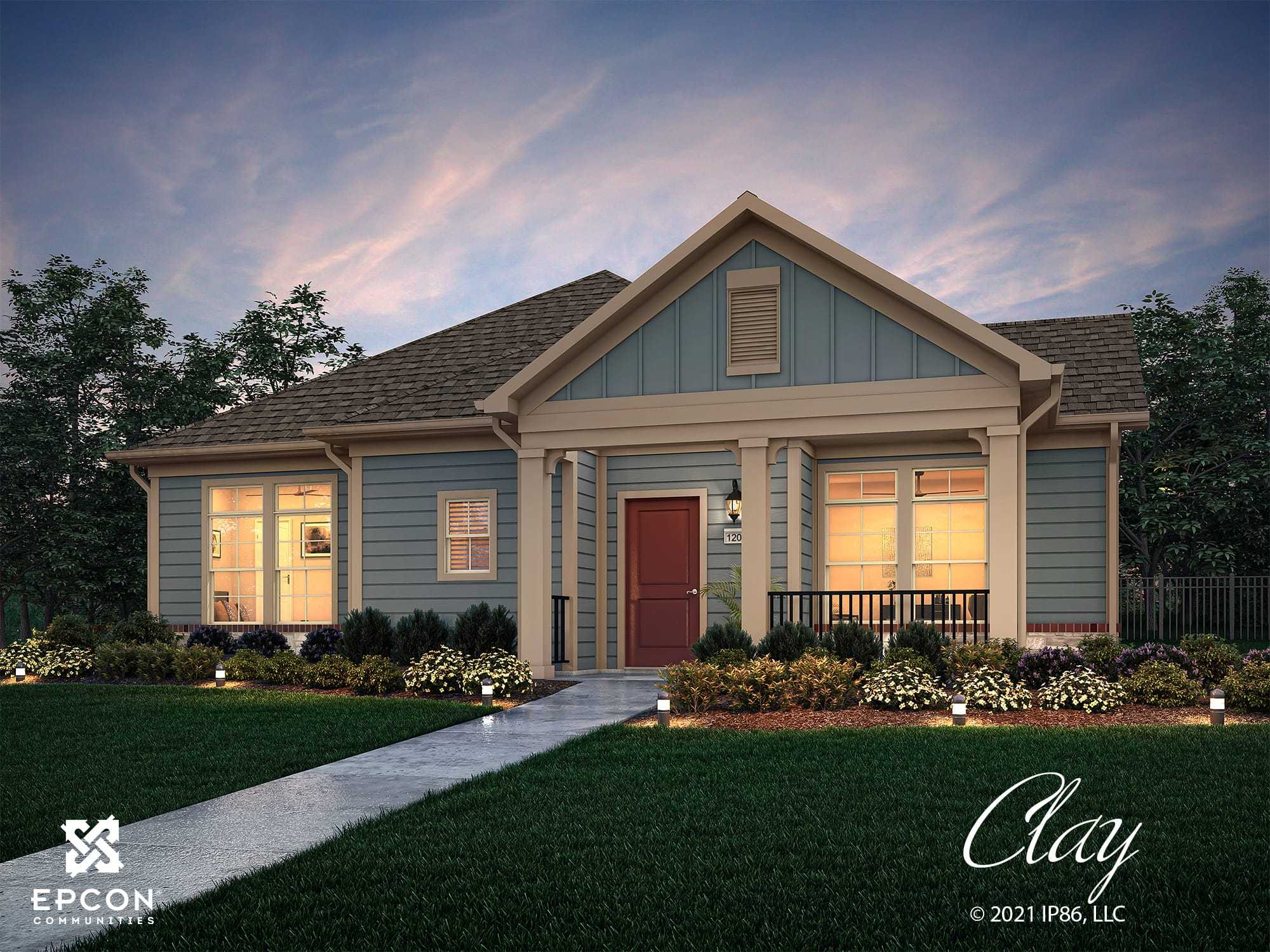 Clay - The Courtyards at Jacobs Farm: Wichita, Kansas - Perfection Builders