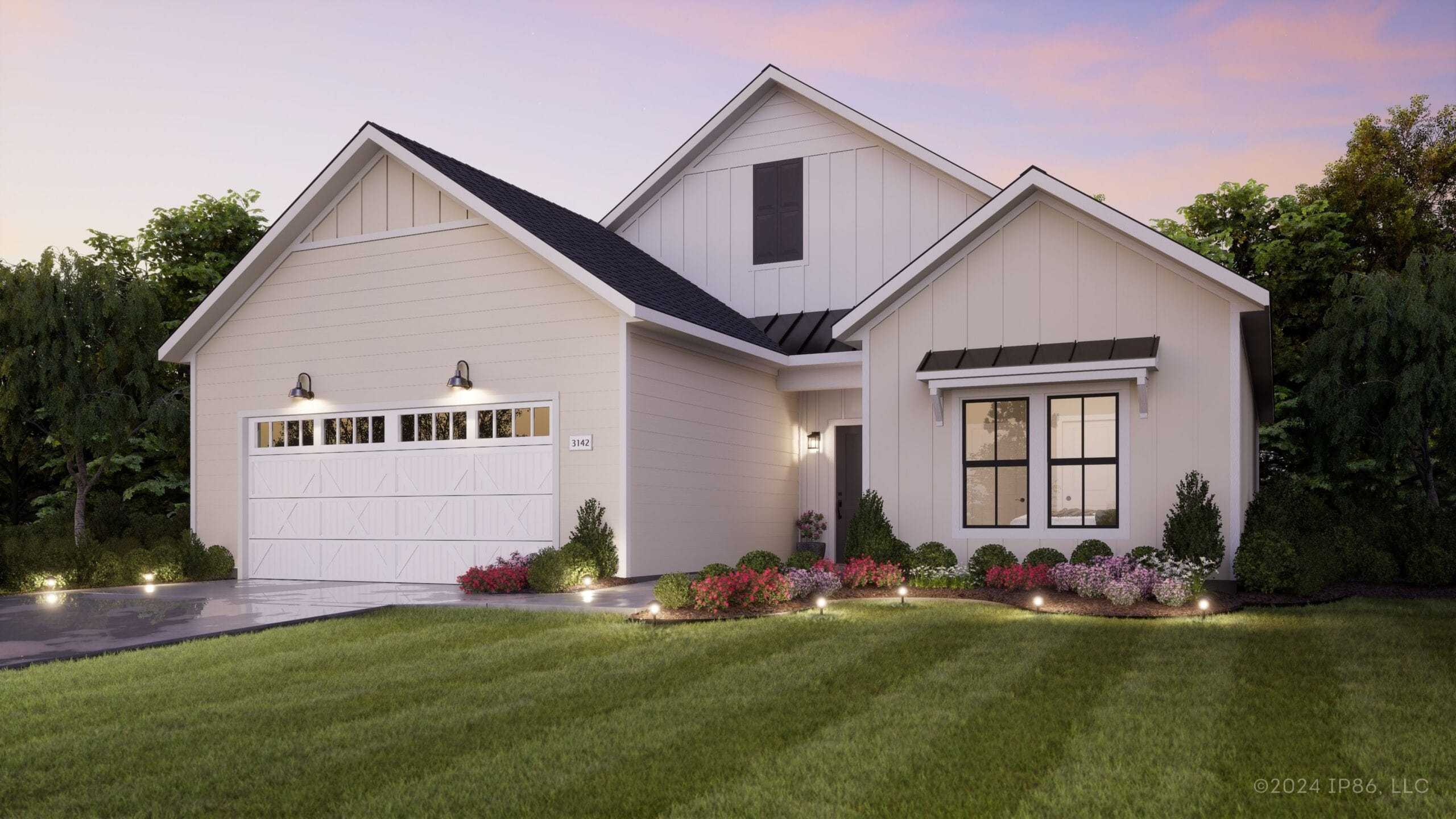 Salerno - The Courtyards at Jacobs Farm: Wichita, Kansas - Perfection Builders