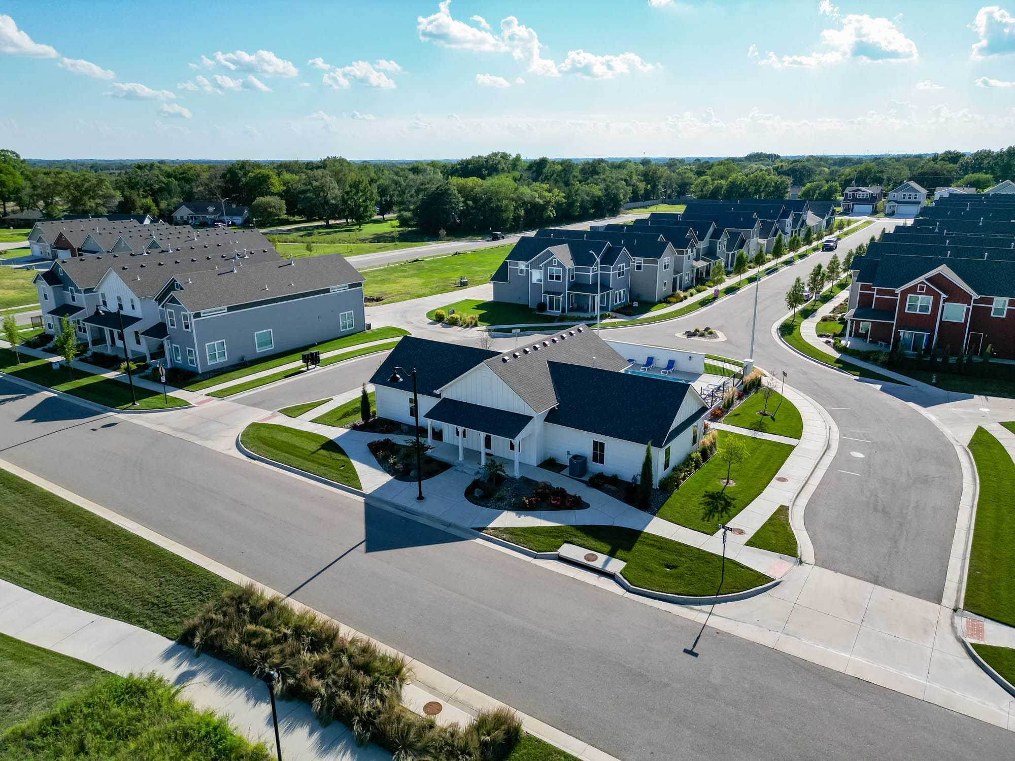 homes in Heritage Commons by Perfection Builders