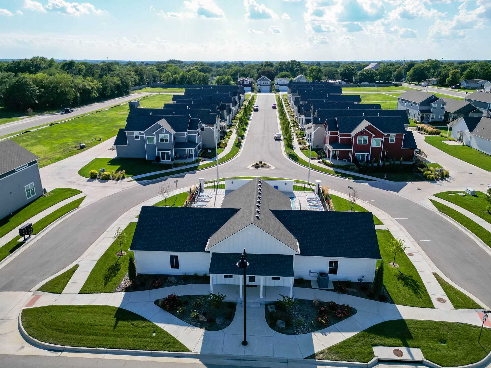 homes in Heritage Commons by Perfection Builders