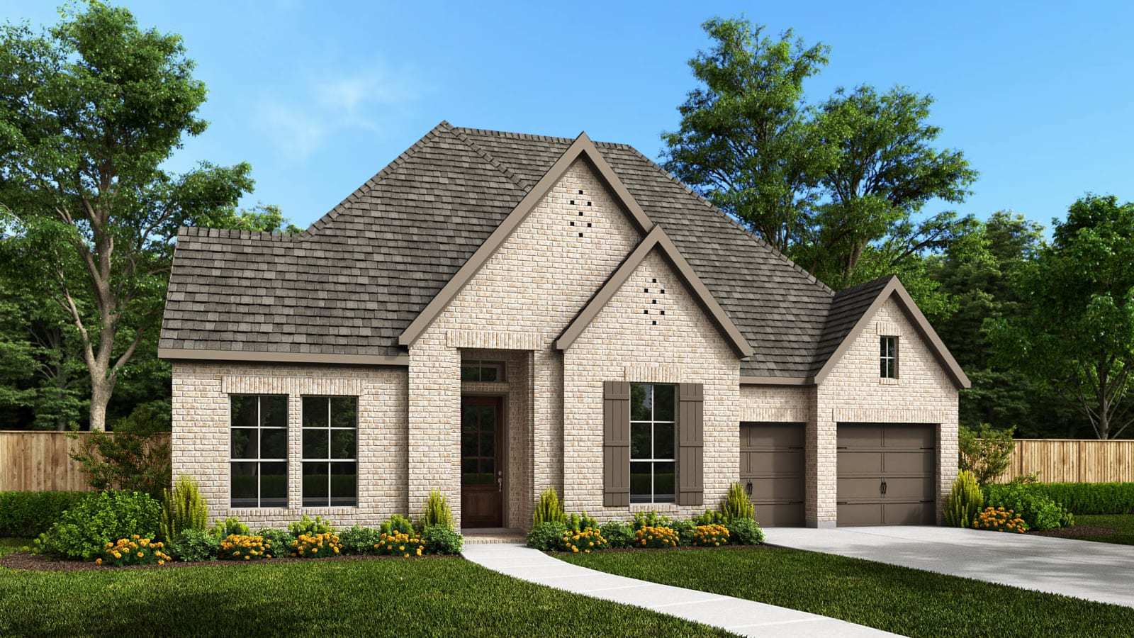 585A - The Tribute 60': The Colony, Texas - BRITTON HOMES
