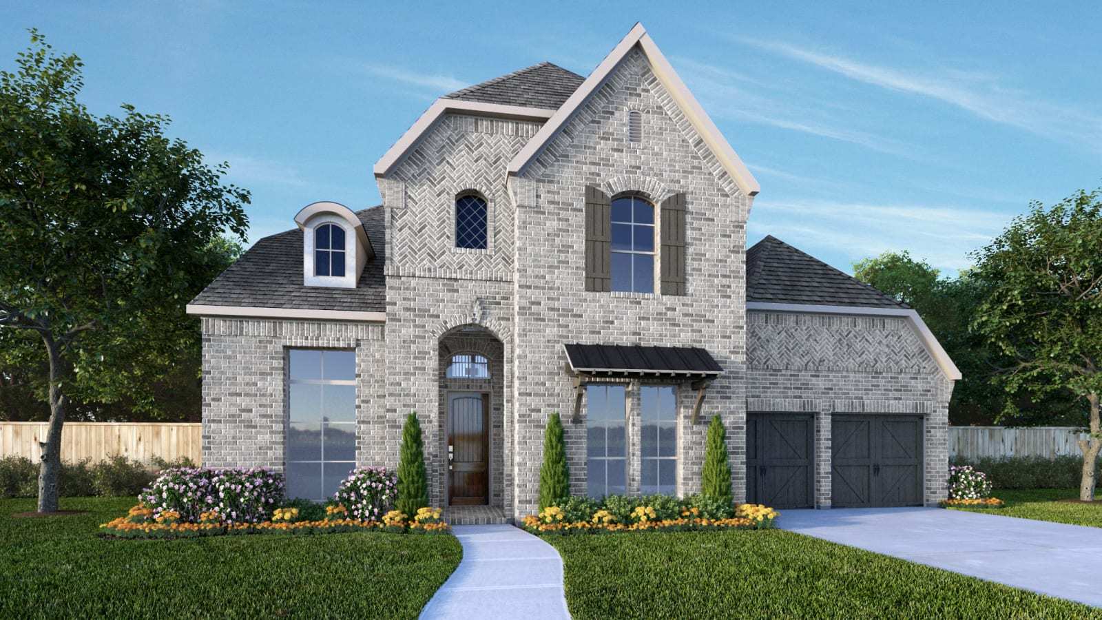 553A - The Tribute 60': The Colony, Texas - BRITTON HOMES