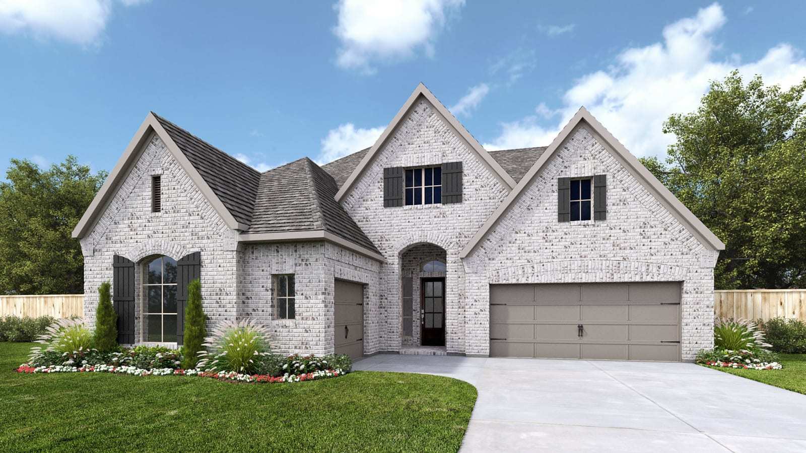 534A - The Tribute 60': The Colony, Texas - BRITTON HOMES