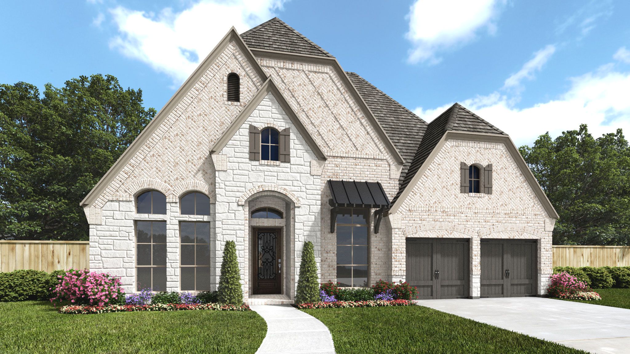 Walsh Ranch 60' por BRITTON HOMES en Fort Worth Texas