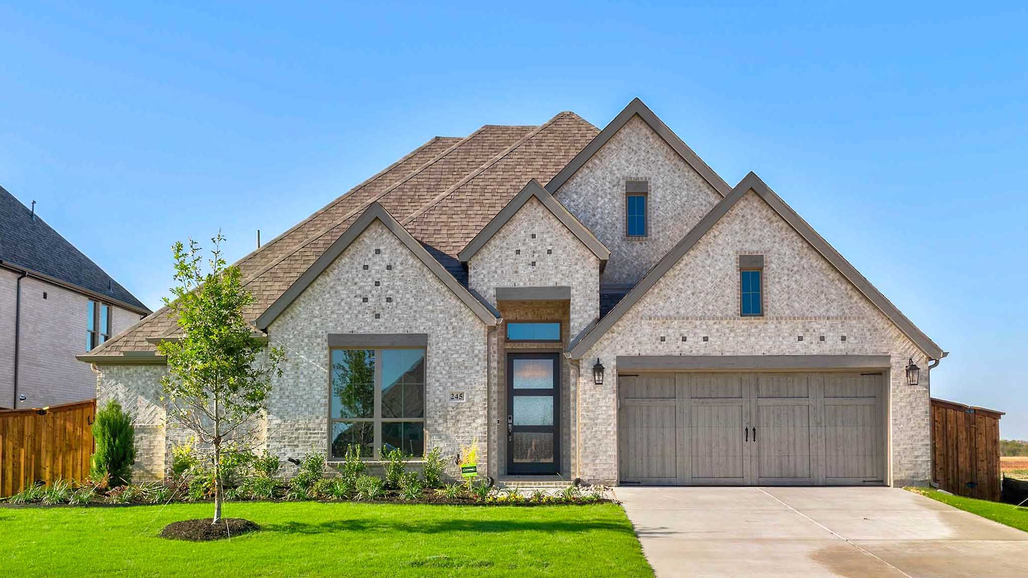 2916W - Myrtle Creek 71': Waxahachie, Texas - Perry Homes