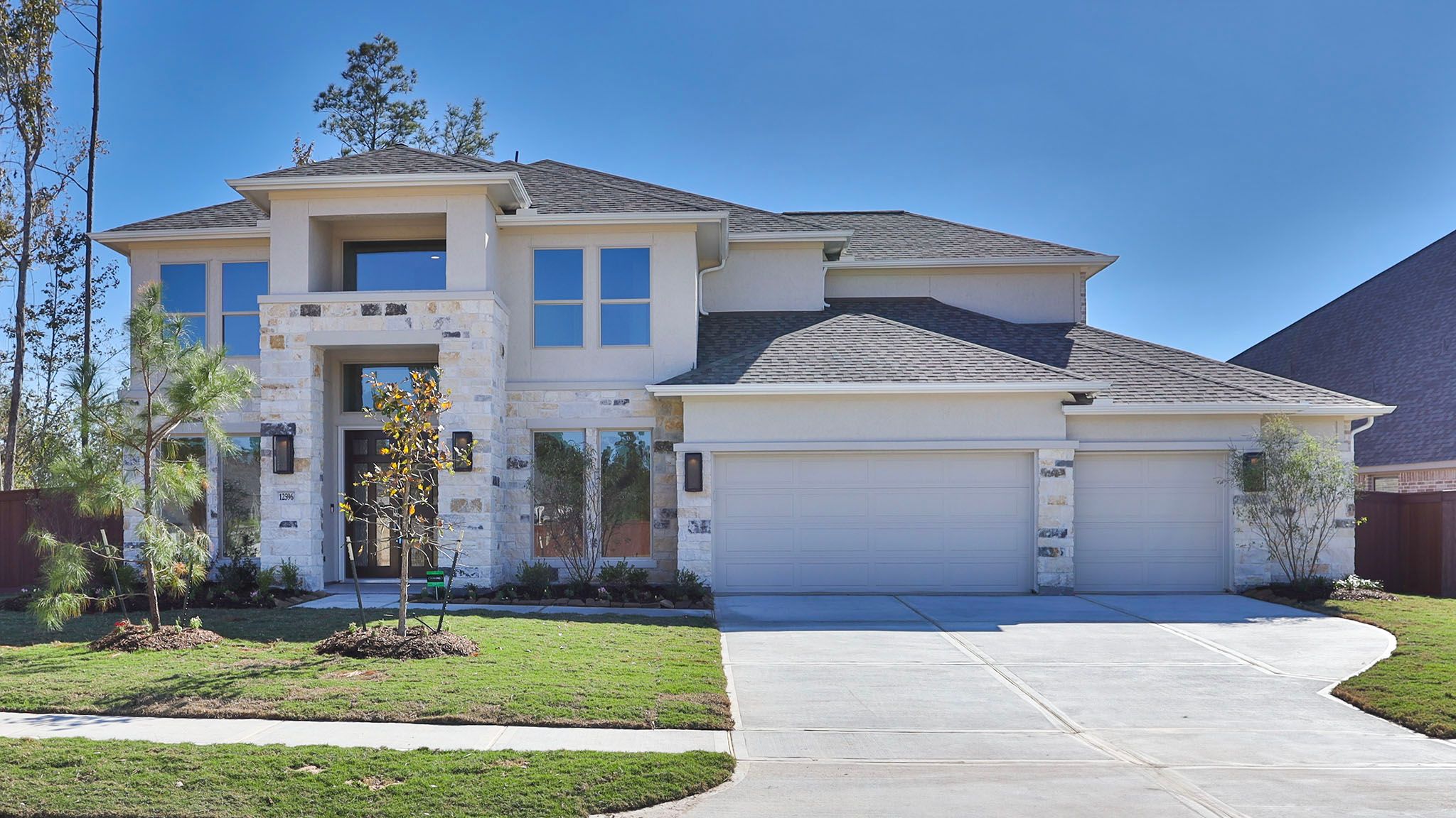Evergreen 70' por Perry Homes en Houston Texas