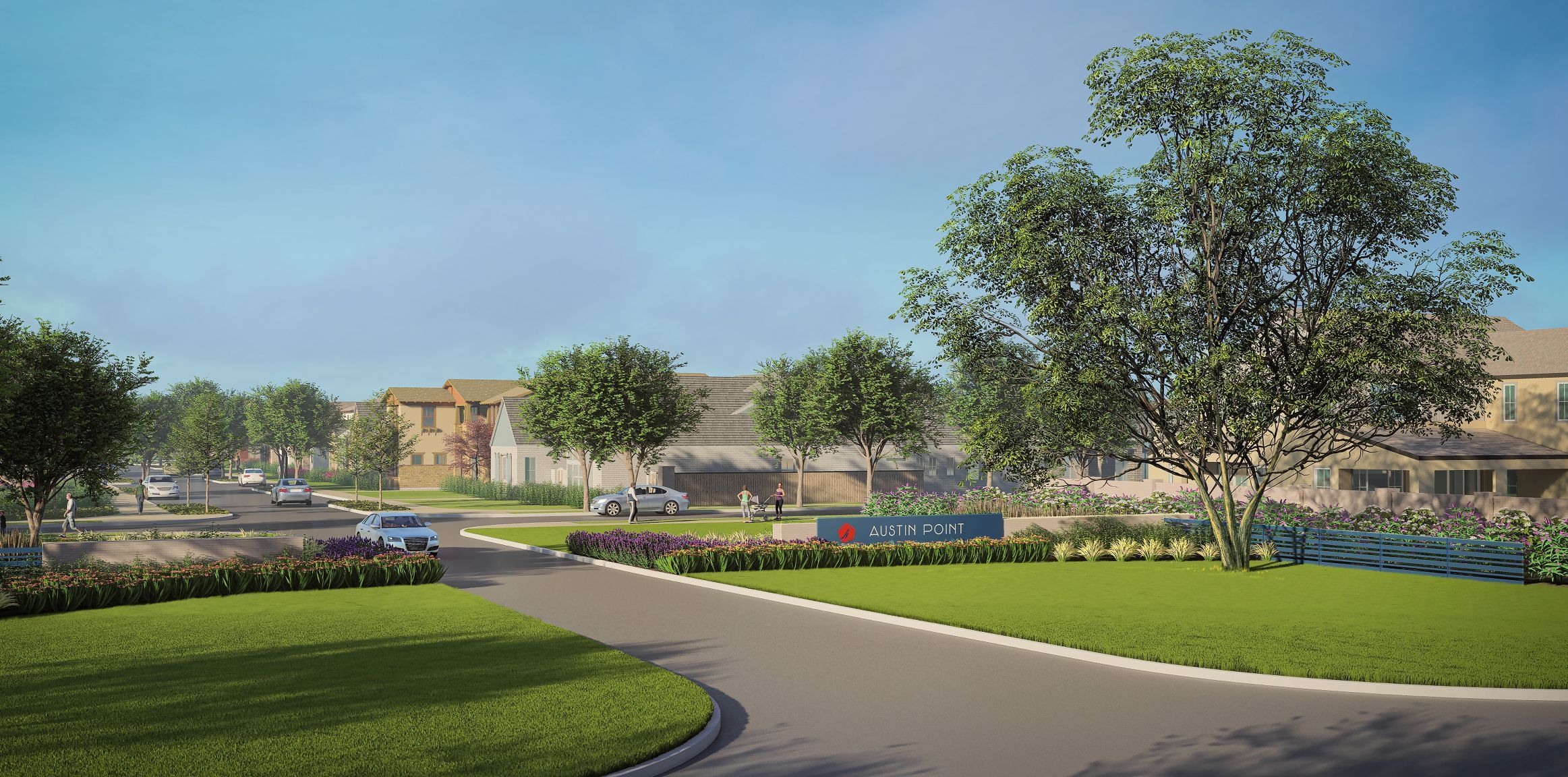 casa en Austin Point 40' por Perry Homes