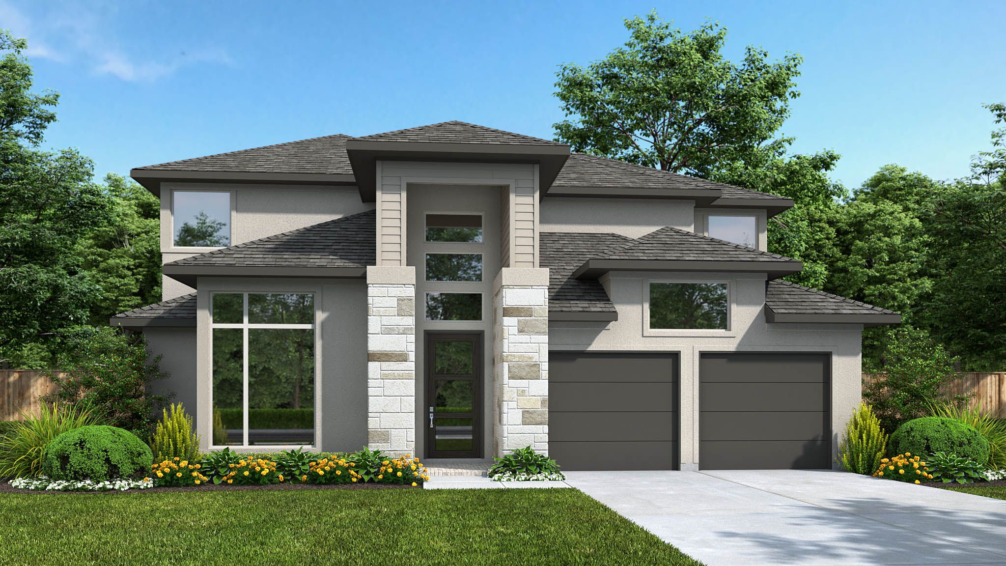 3336M - Hidden Canyon 55': San Antonio, Texas - Perry Homes