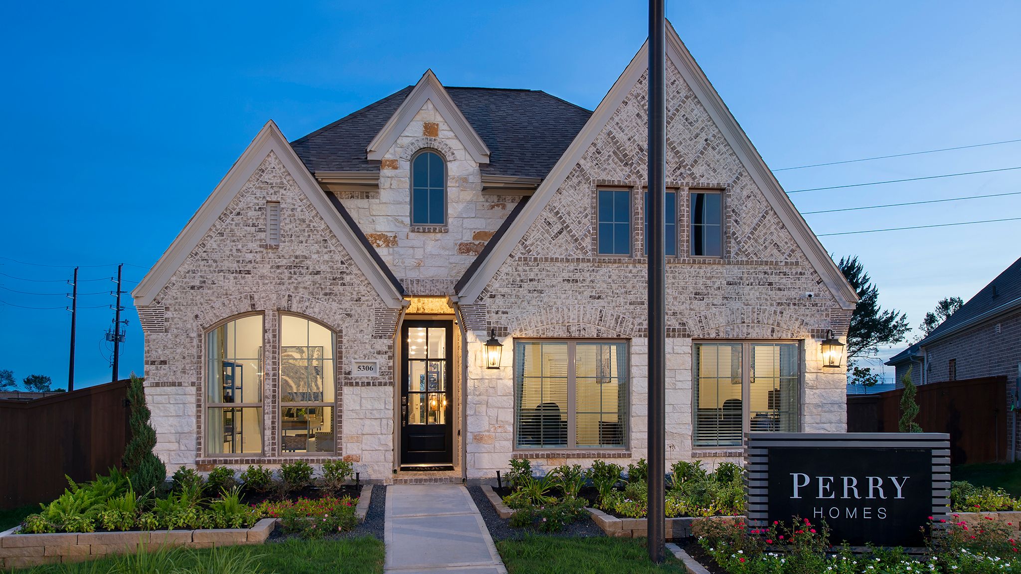 Meridiana 40'/45' por Perry Homes en Houston Texas