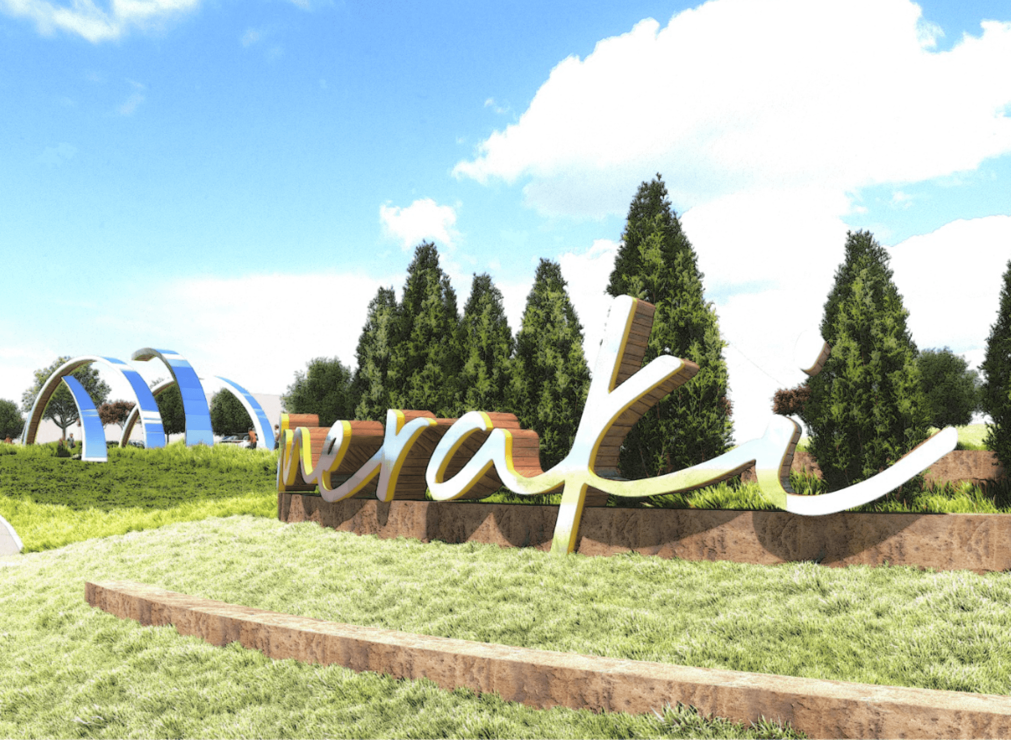 casa en Meraki 45' por Perry Homes