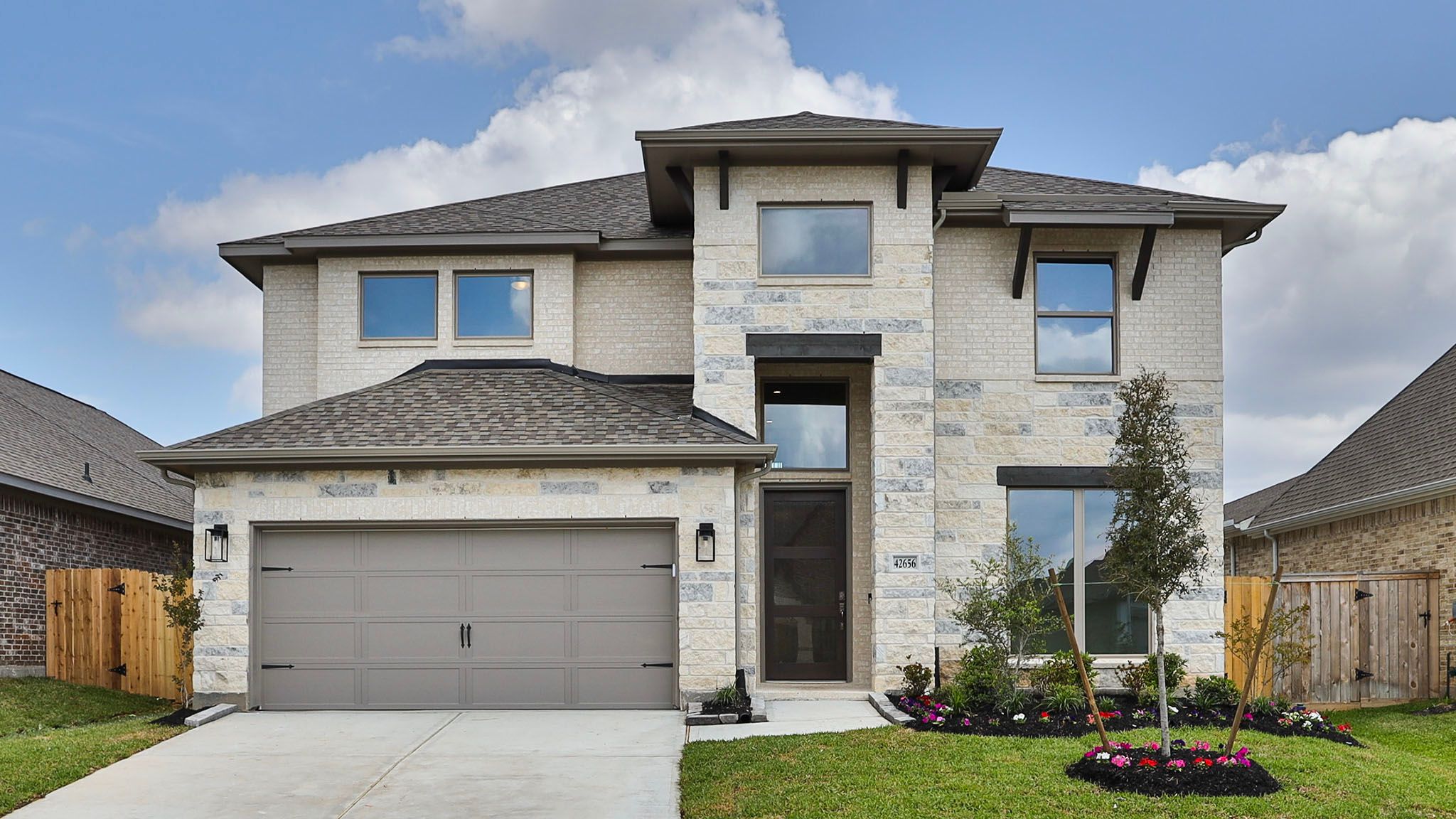 Escondido 50' por Perry Homes en Houston Texas