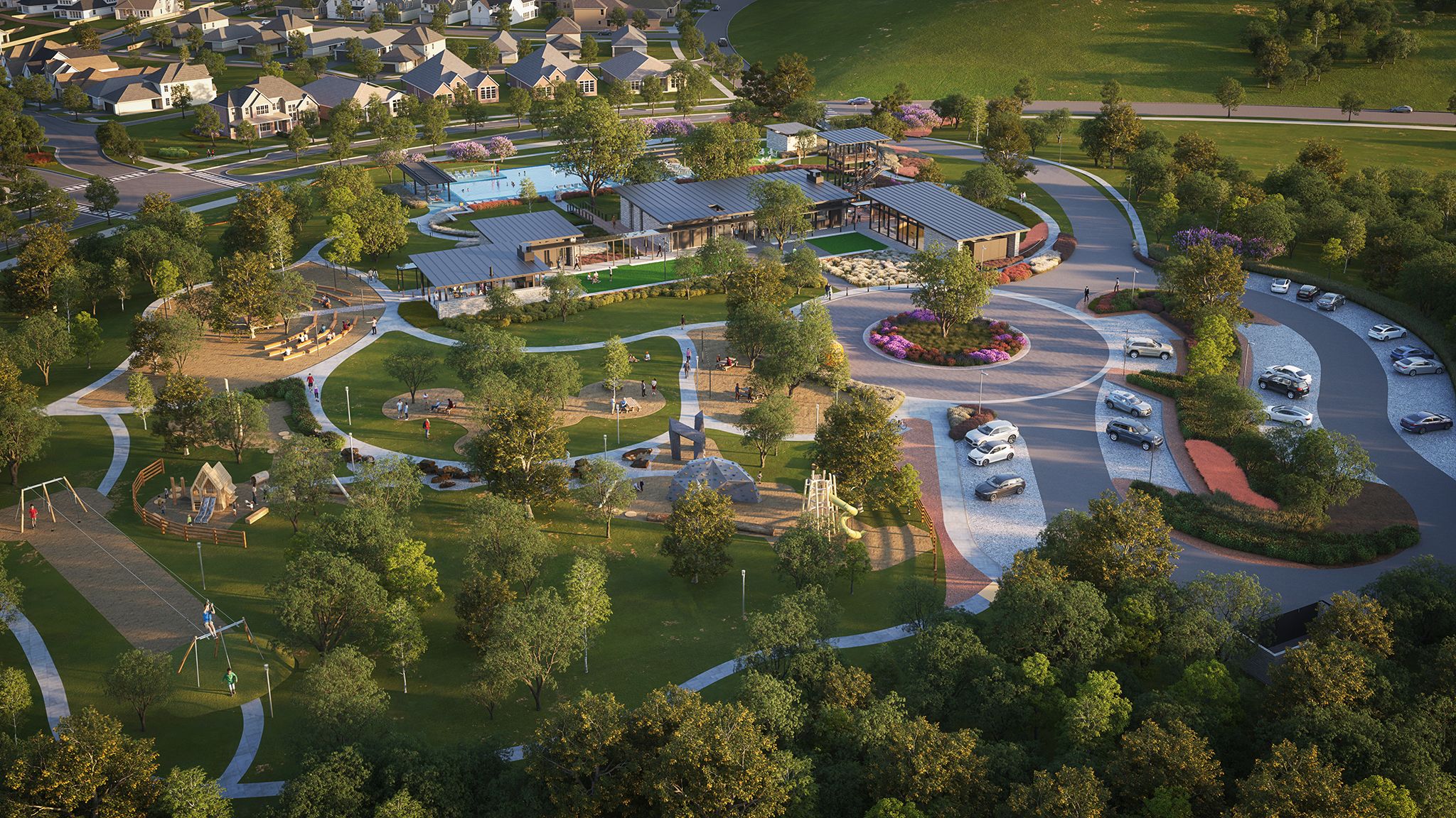 casa en Landmark 60' por Perry Homes