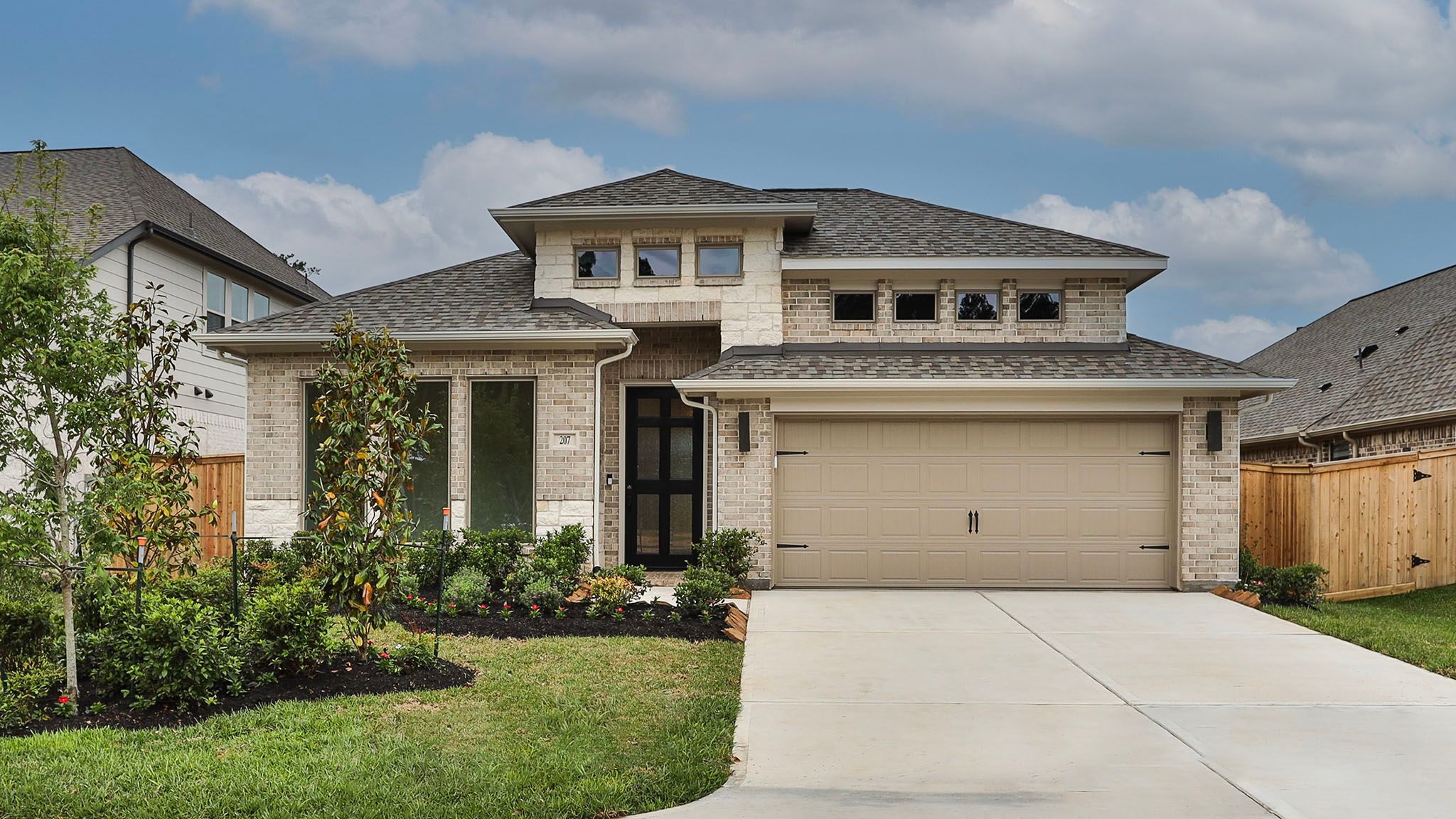 2574W - Grand Central Park 50': Conroe, Texas - Perry Homes