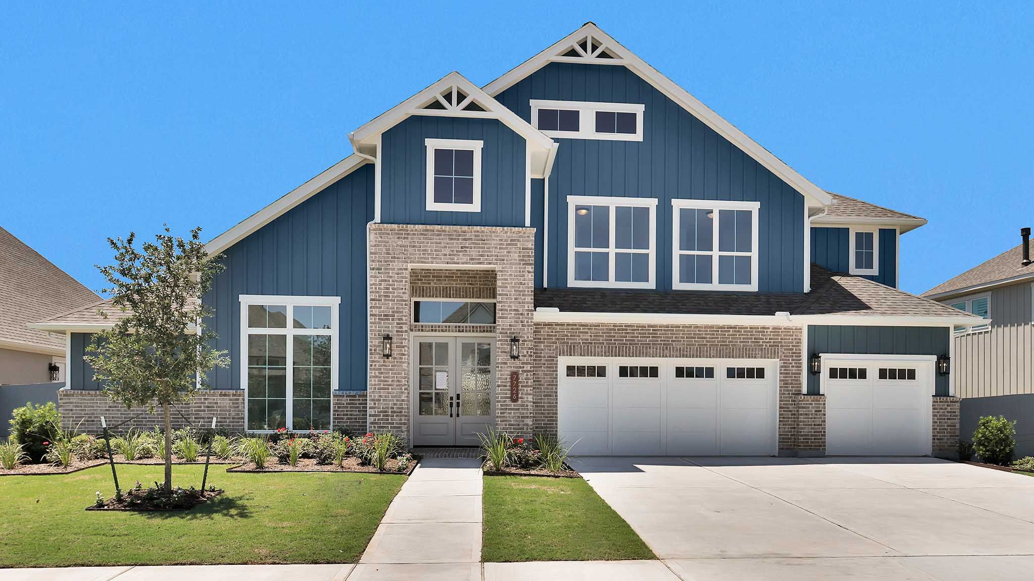 4418B - Fulshear Lakes 80': Fulshear, Texas - Perry Homes