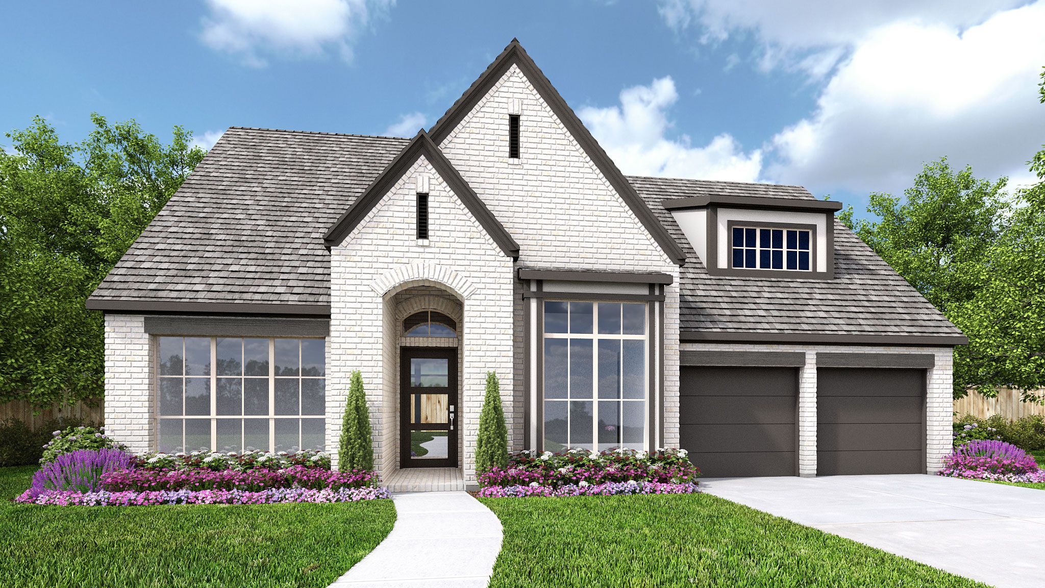 2944W - Meadows of Mill Creek 60': Seguin, Texas - Perry Homes