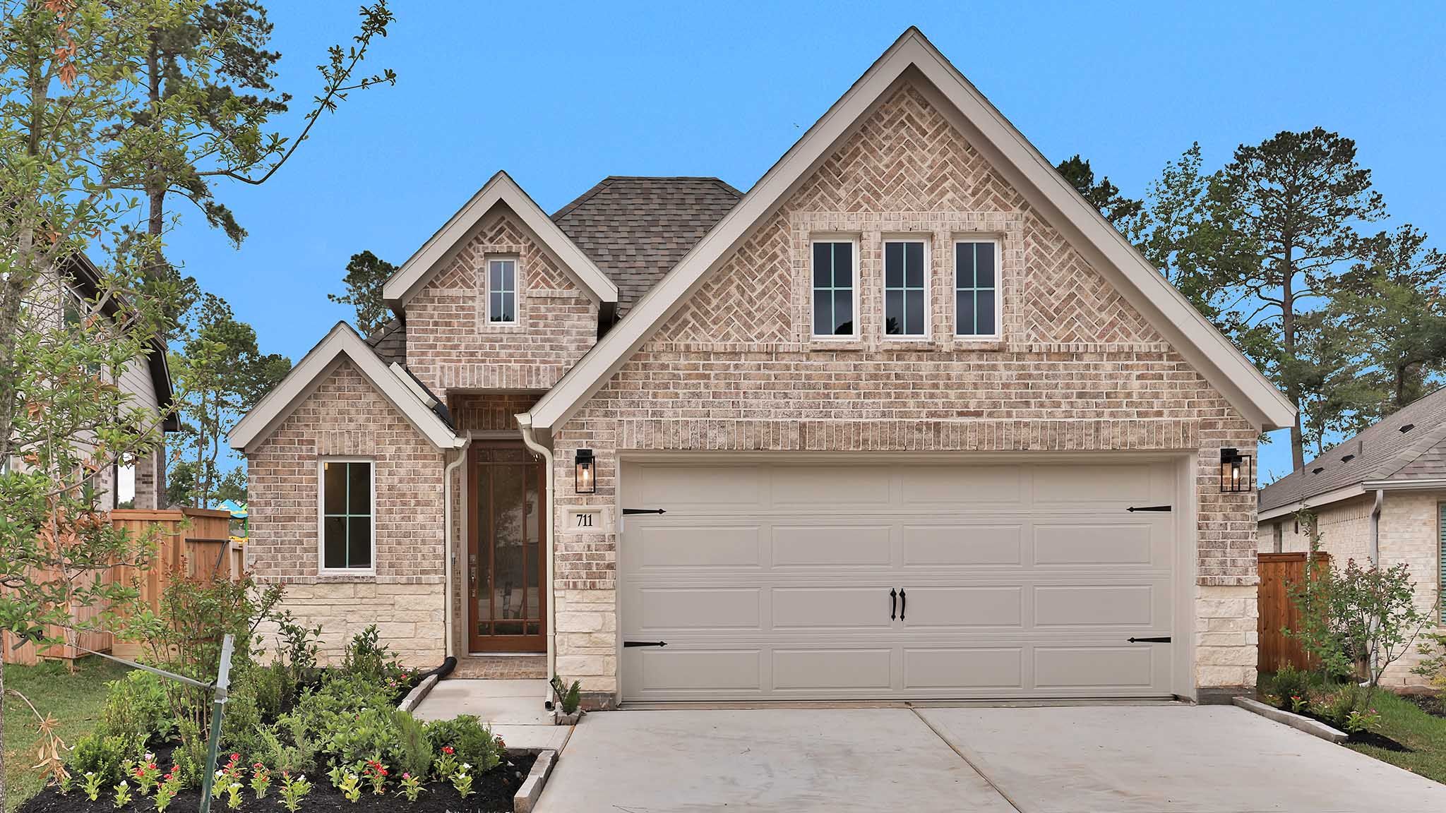 1722W - The Woodlands Hills 40': Willis, Texas - Perry Homes