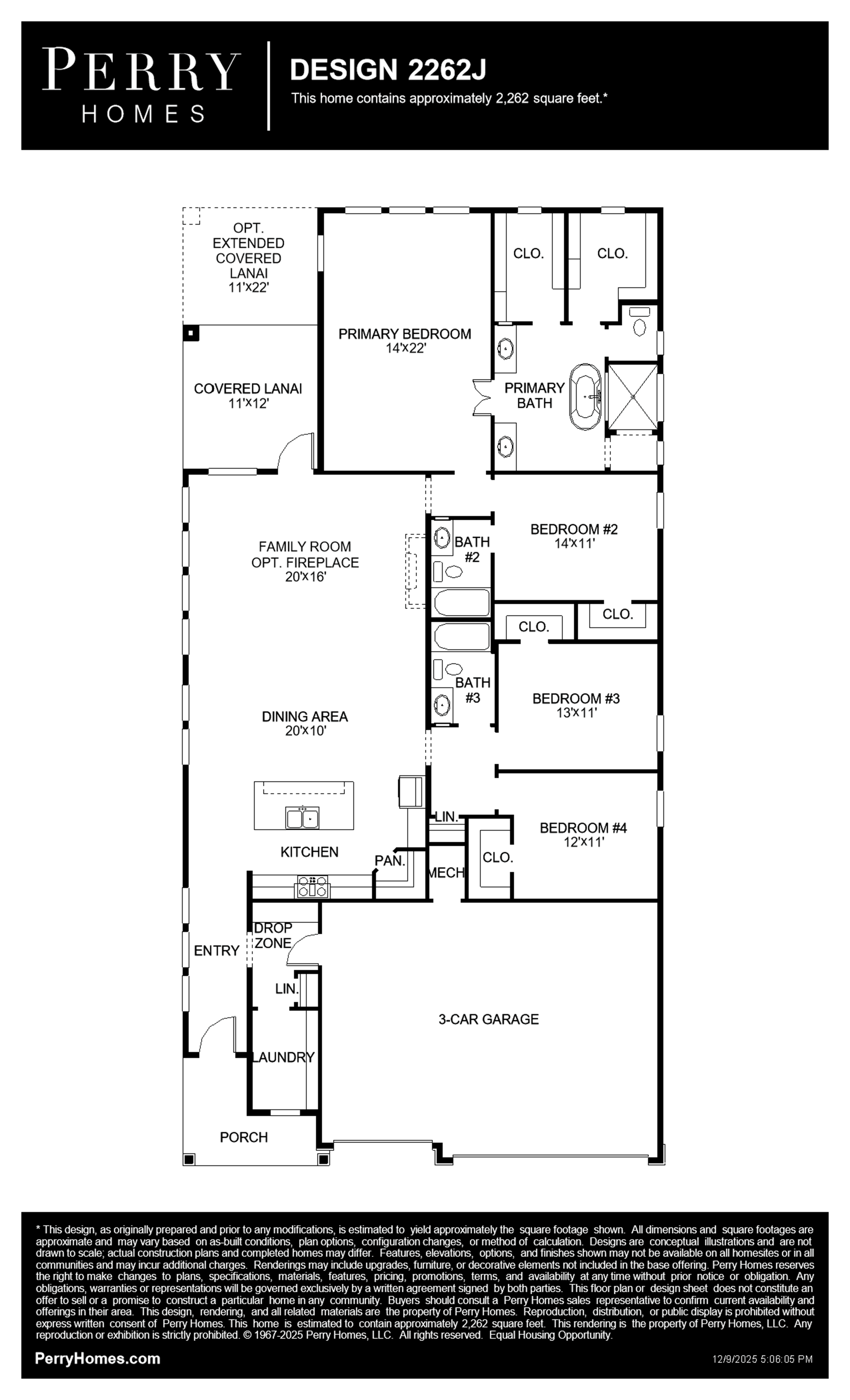 2262J floor plan