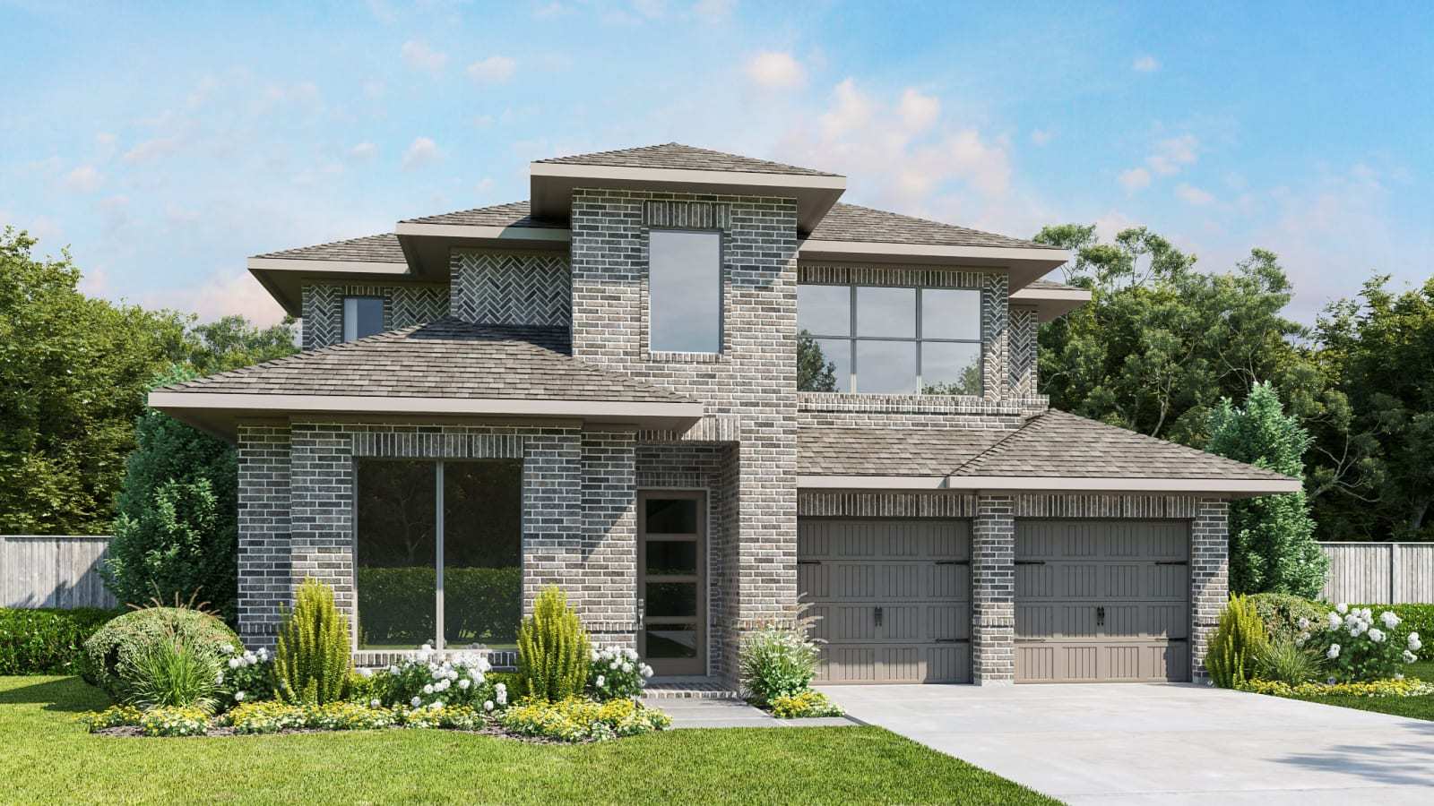 2722H - Parkside On The River West 50': Georgetown, Texas - Perry Homes