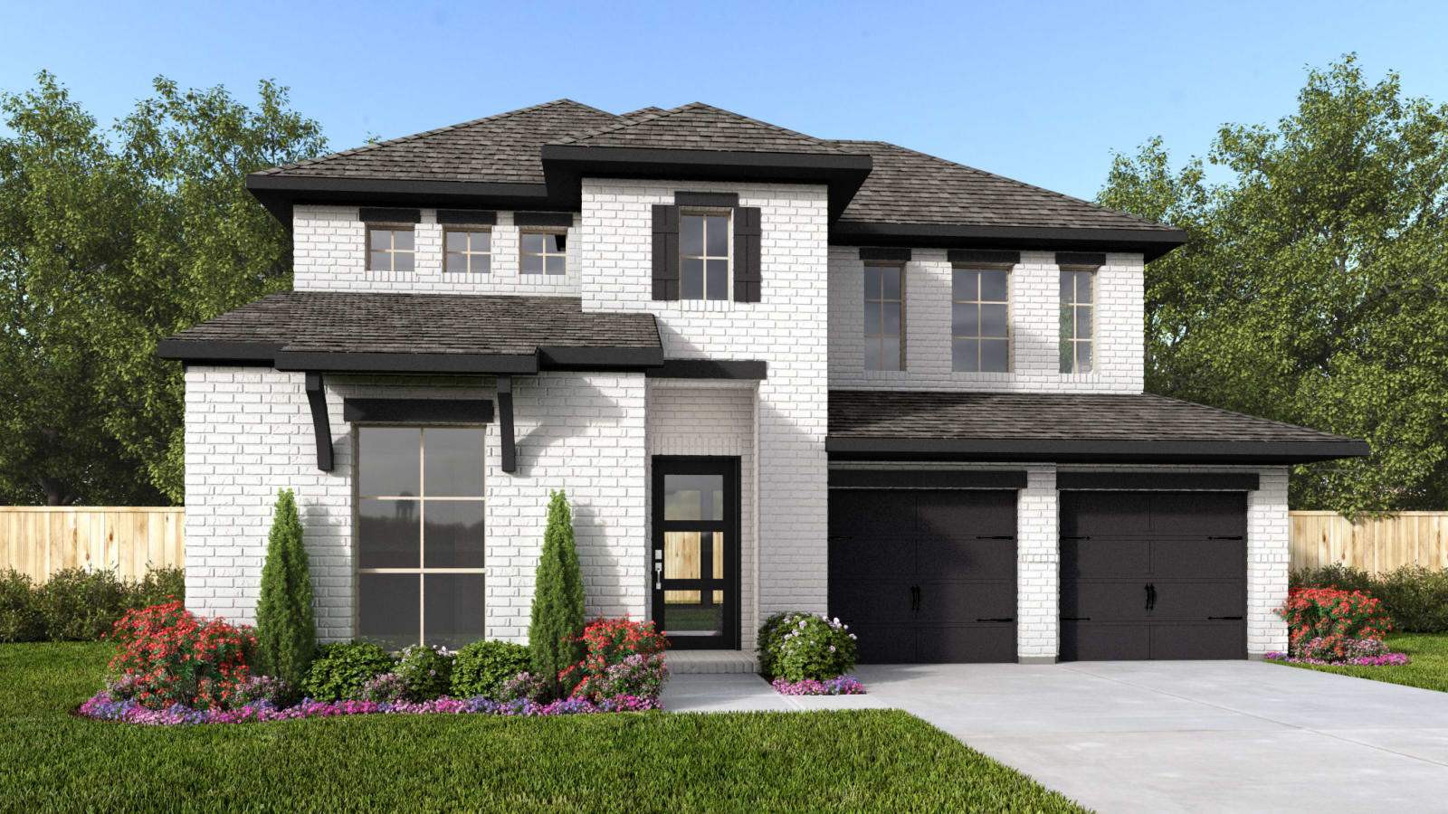2561H - 6 Creeks 50': Kyle, Texas - Perry Homes