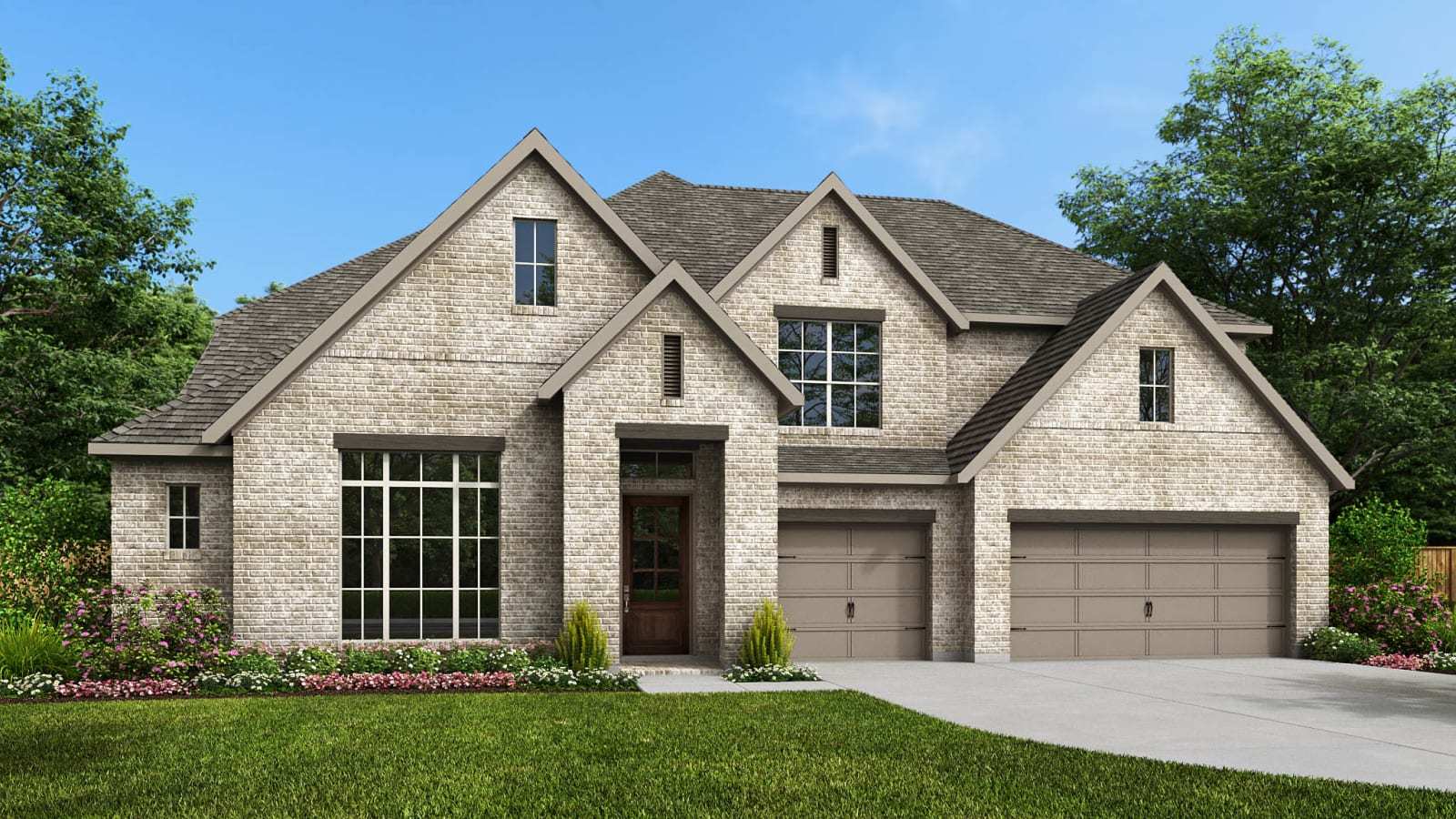 4994W - Palmera Ridge 70': Leander, Texas - Perry Homes