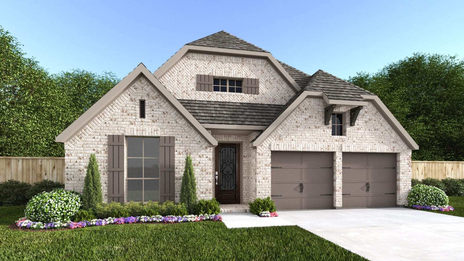 2545W - Parmer Ranch 50': Georgetown, Texas - Perry Homes