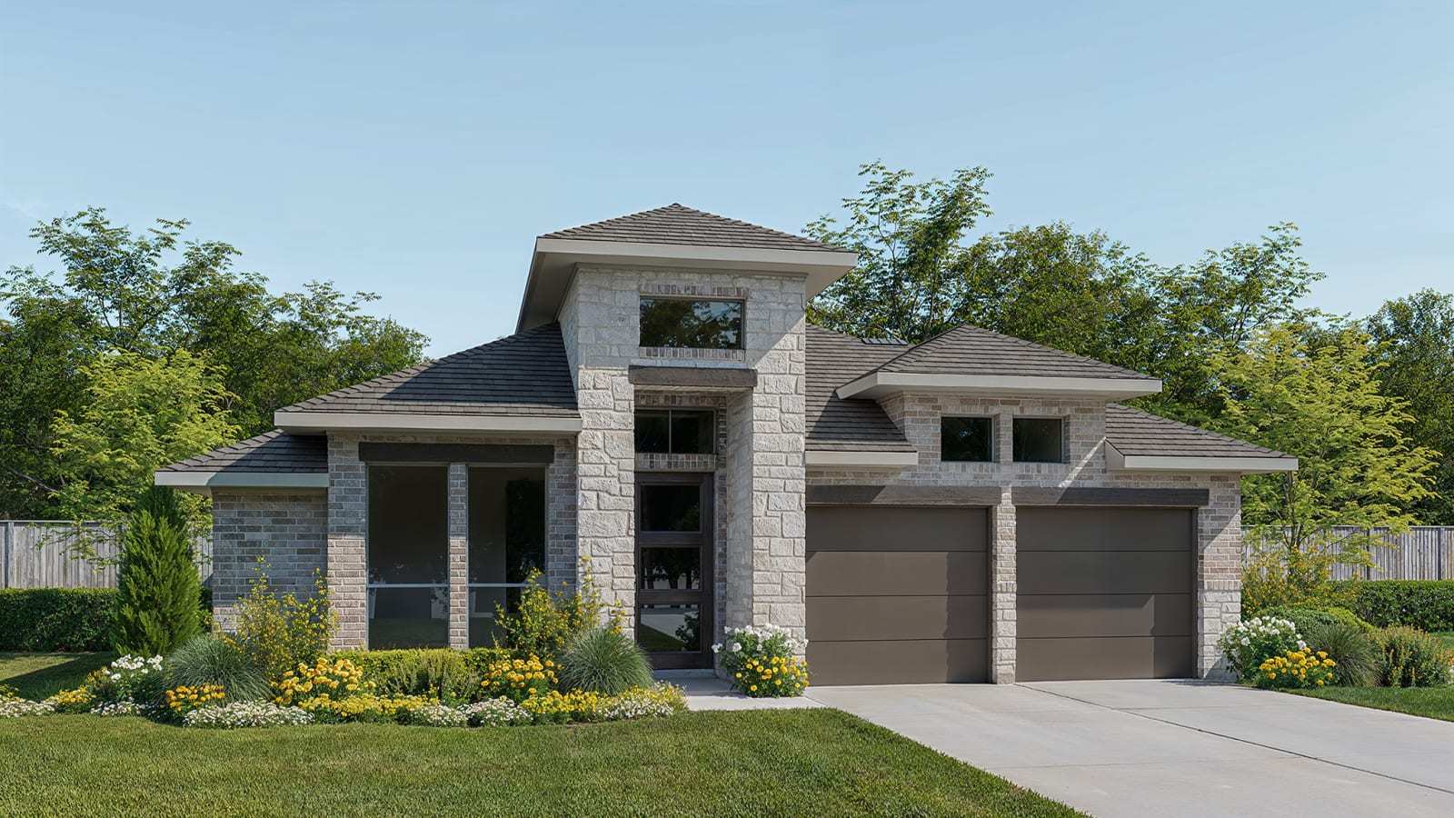 2545W - Parkside On The River West 50': Georgetown, Texas - Perry Homes