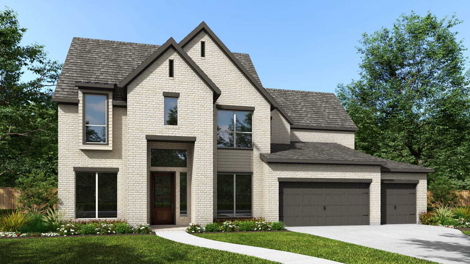 4347W - Palmera Ridge 70': Leander, Texas - Perry Homes