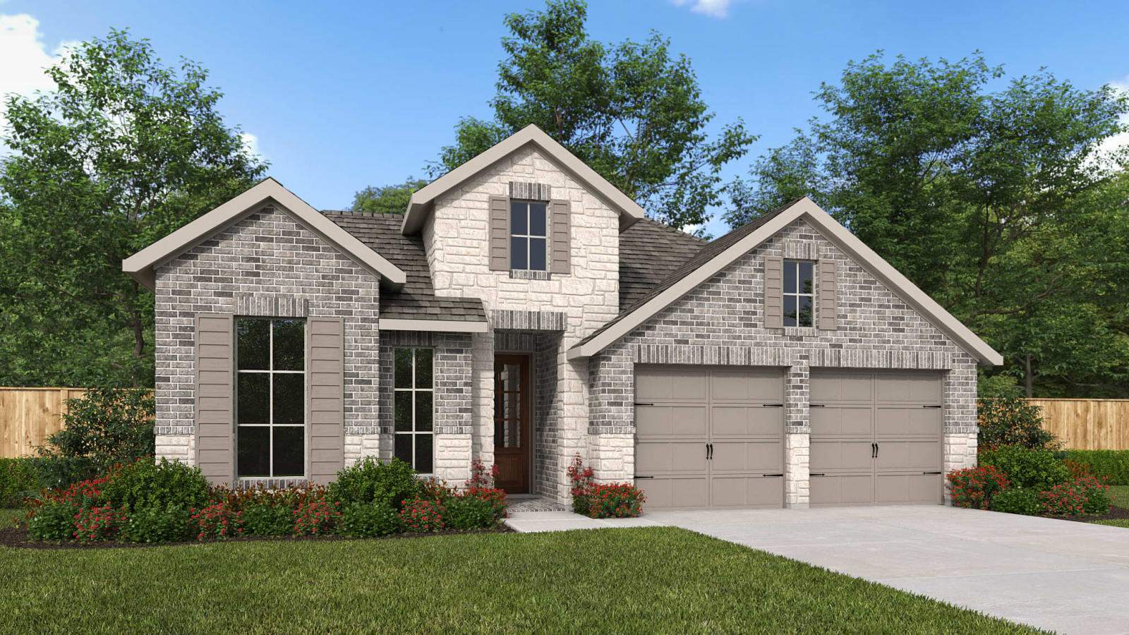 2513W - Homestead 65': Schertz, Texas - Perry Homes