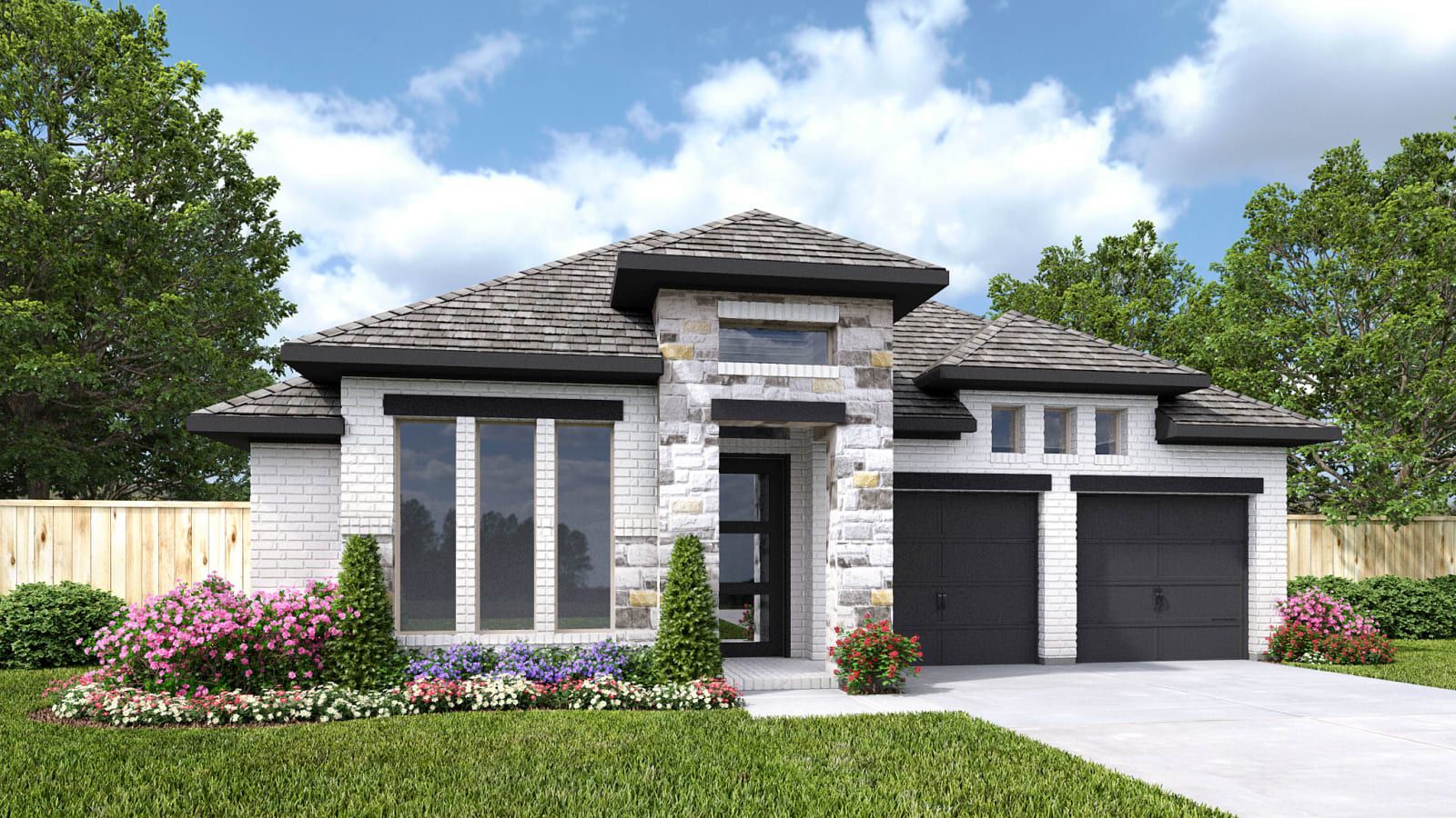 casa en Valencia 50' por Perry Homes