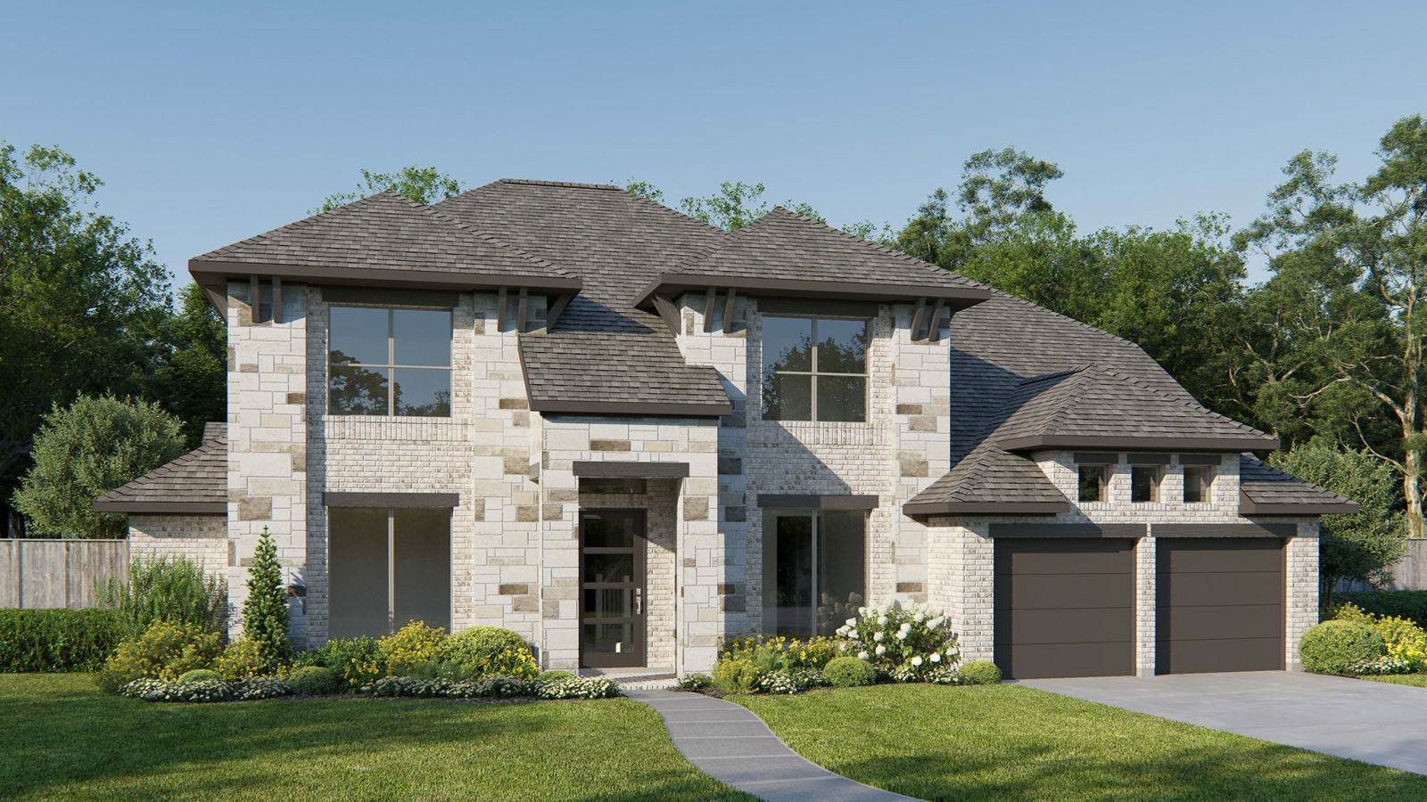 3917W - Palmera Ridge 70': Leander, Texas - Perry Homes