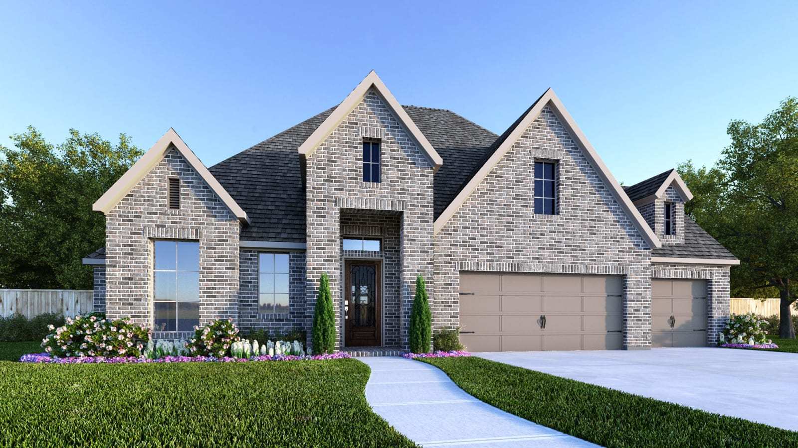 3634W - Parten 75'/85': Austin, Texas - Perry Homes