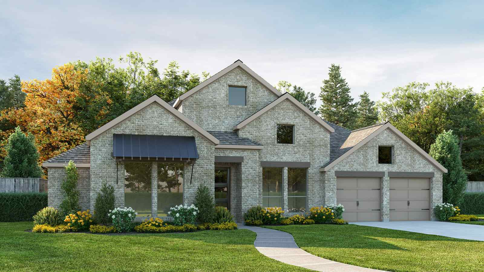 3566W - Palmera Ridge 70': Leander, Texas - Perry Homes