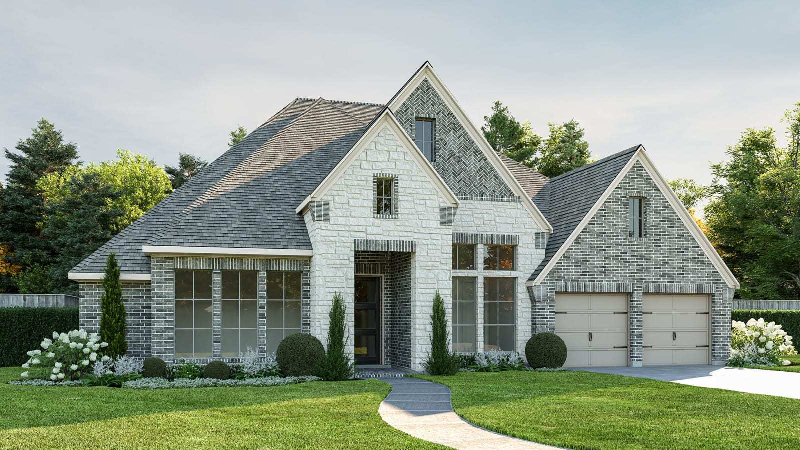 3566W - The Woodlands Hills 75': Willis, Texas - Perry Homes