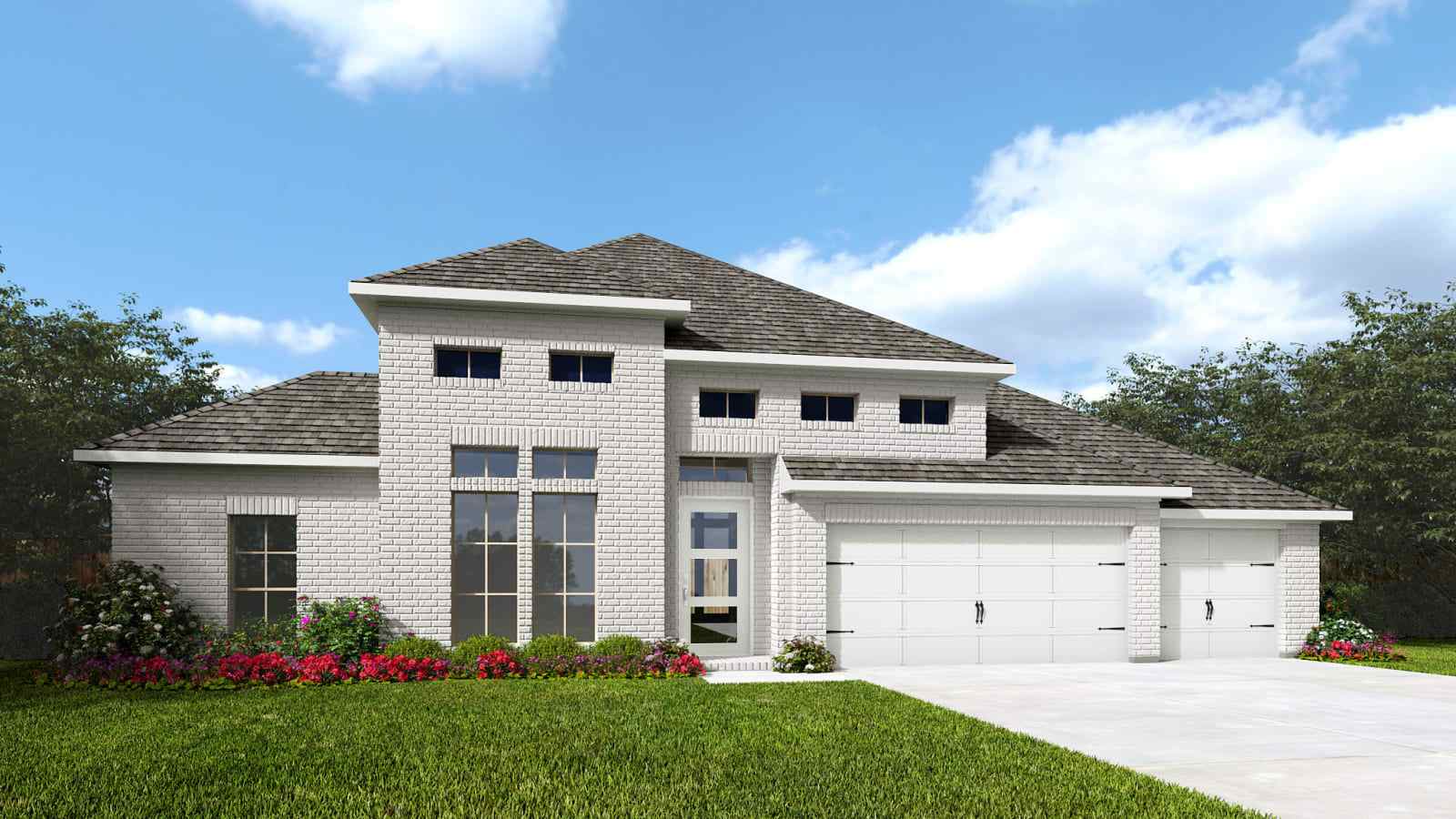 3300W - Windborne 100': Schertz, Texas - Perry Homes