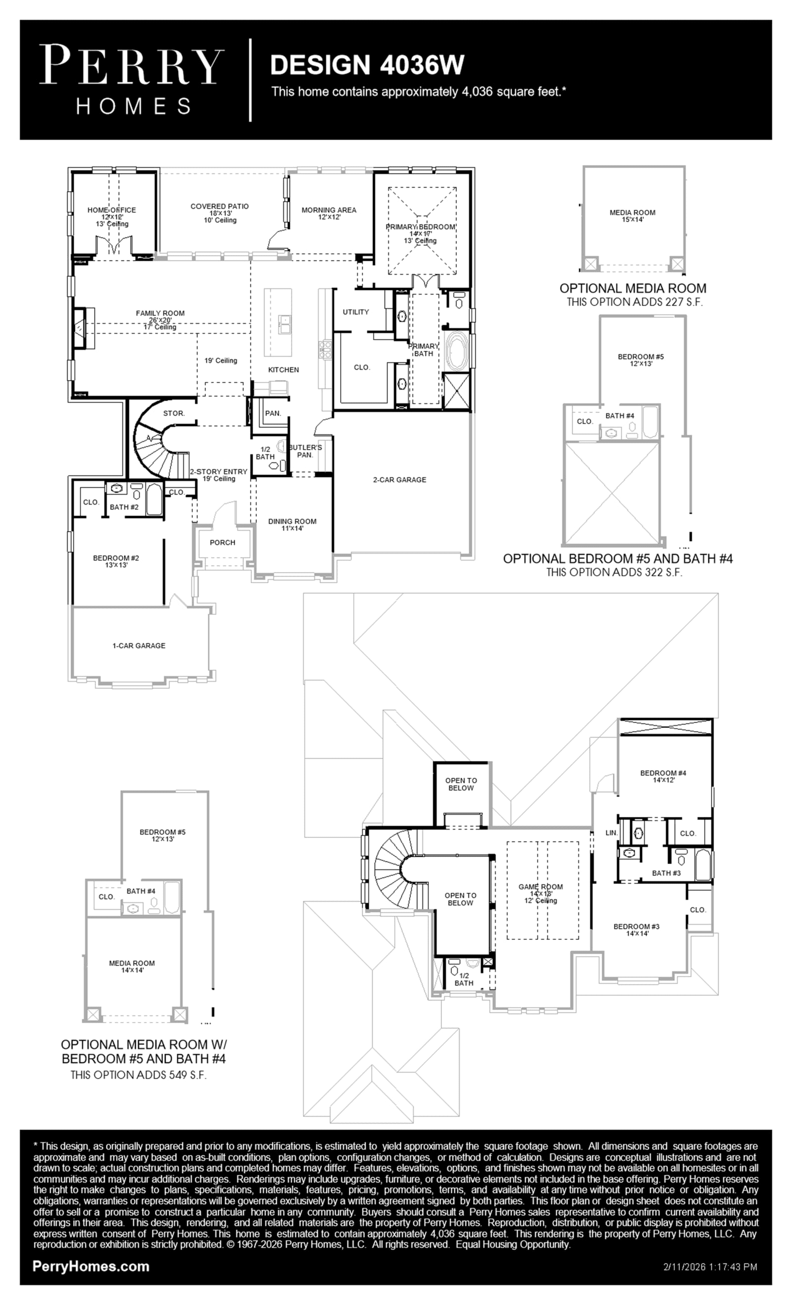 casa en Somerset Park 80' por Perry Homes