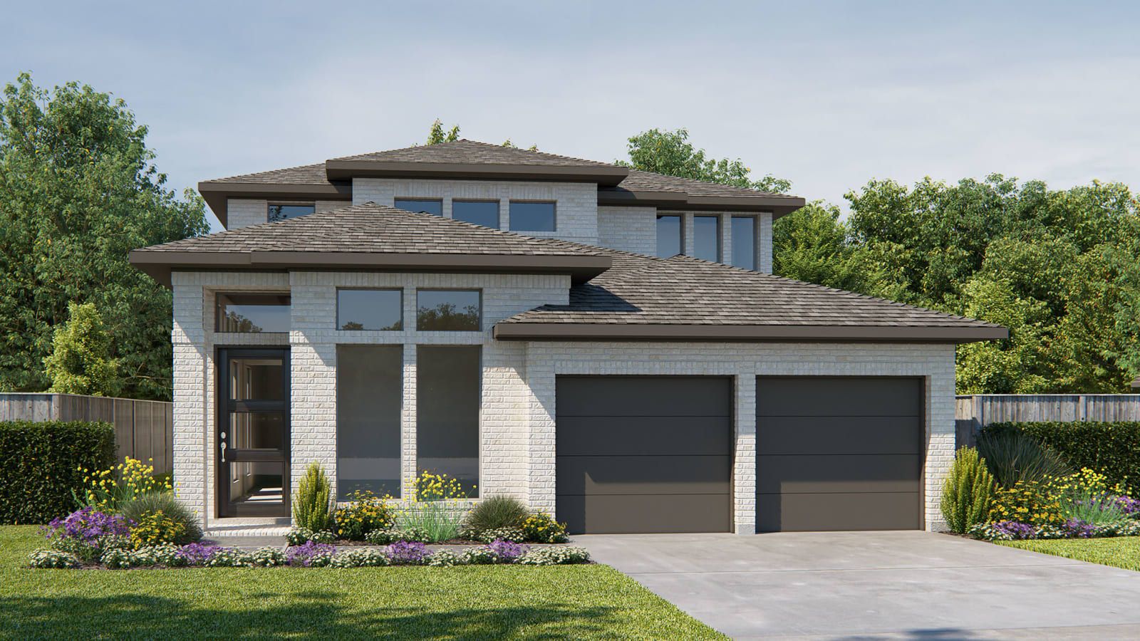 Elyson 45' por Perry Homes en Houston Texas