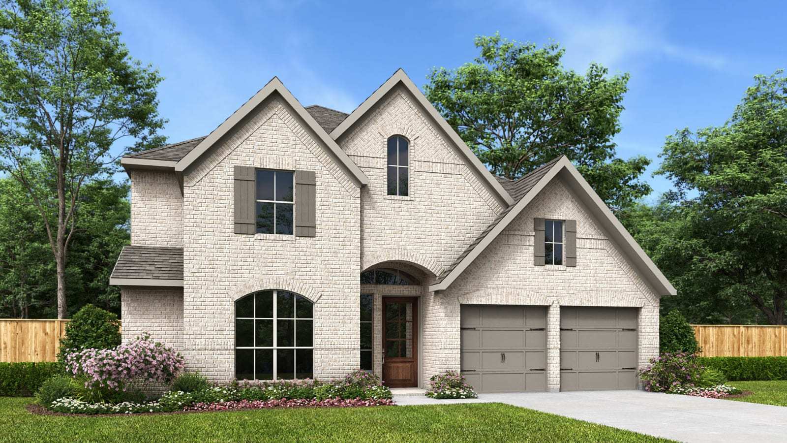 3095W - Juniper Springs 60': Lockhart, Texas - Perry Homes