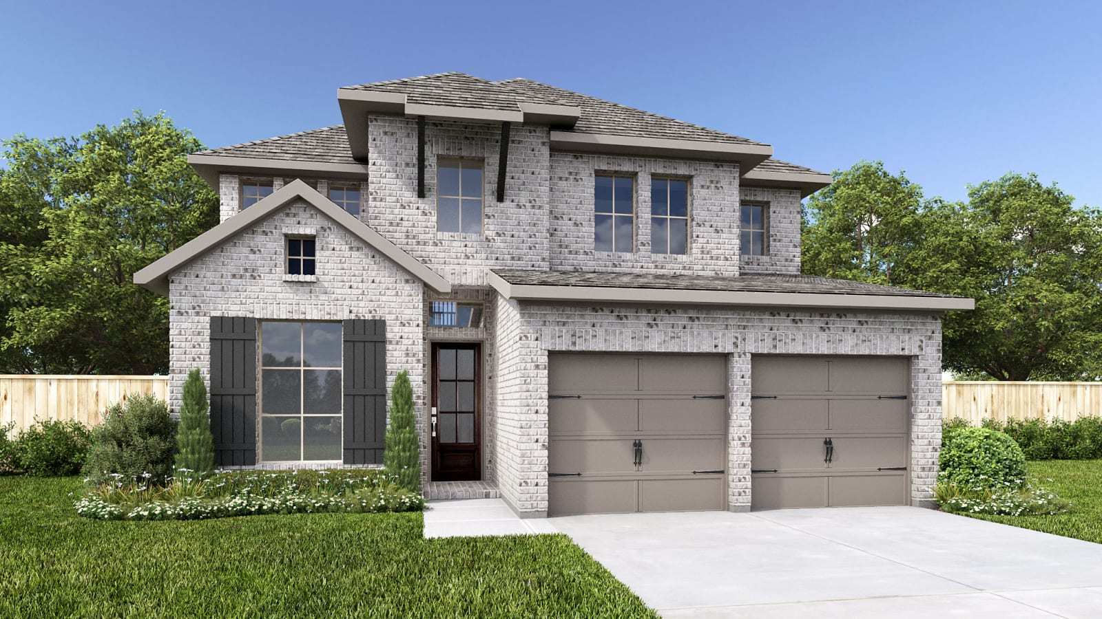 2527W - 6 Creeks 45': Kyle, Texas - Perry Homes