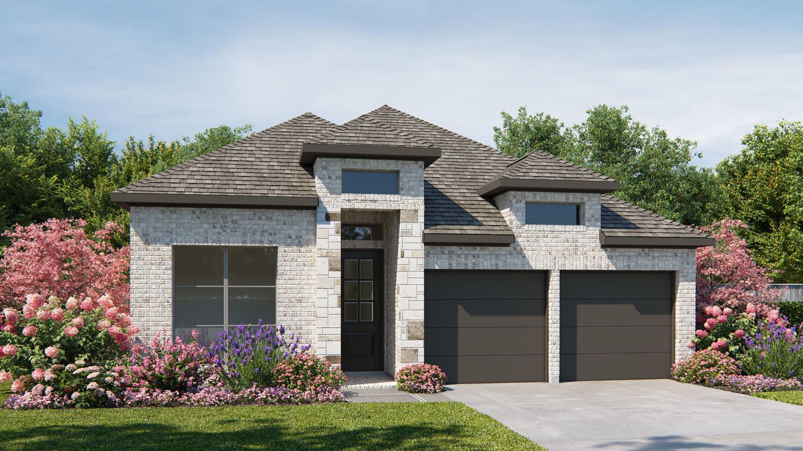1984W - Grand Central Park 45': Conroe, Texas - Perry Homes