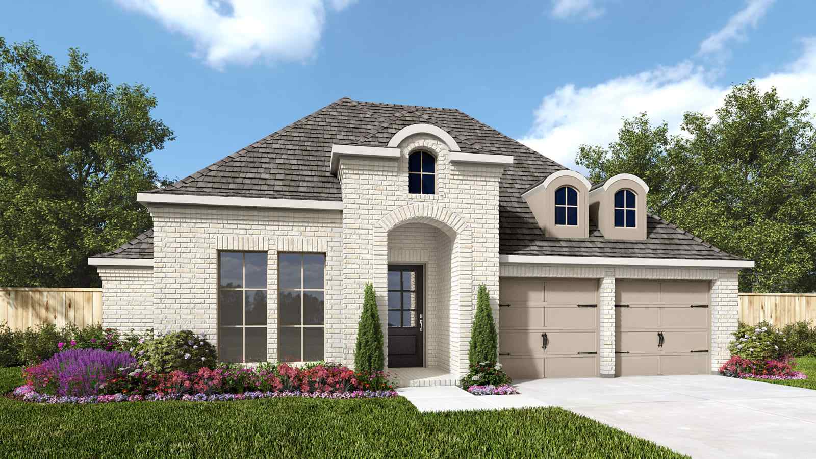 2586W - Wolf Ranch 56': Georgetown, Texas - Perry Homes