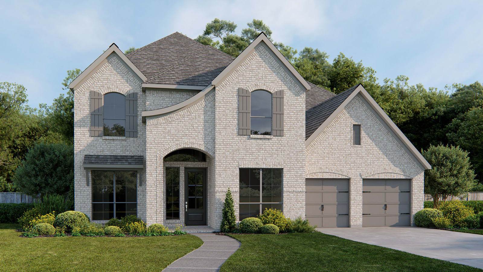 3593W - Landmark 60': Denton, Texas - Perry Homes