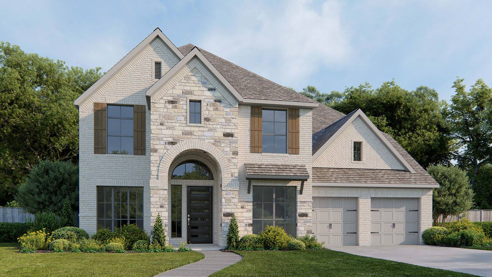 The Woodlands Hills 60' por Perry Homes en Houston Texas