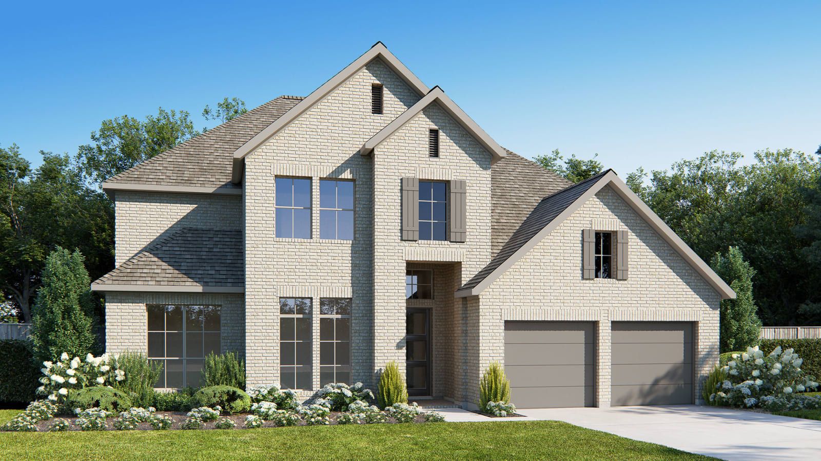 3568W - Juniper Springs 60': Lockhart, Texas - Perry Homes